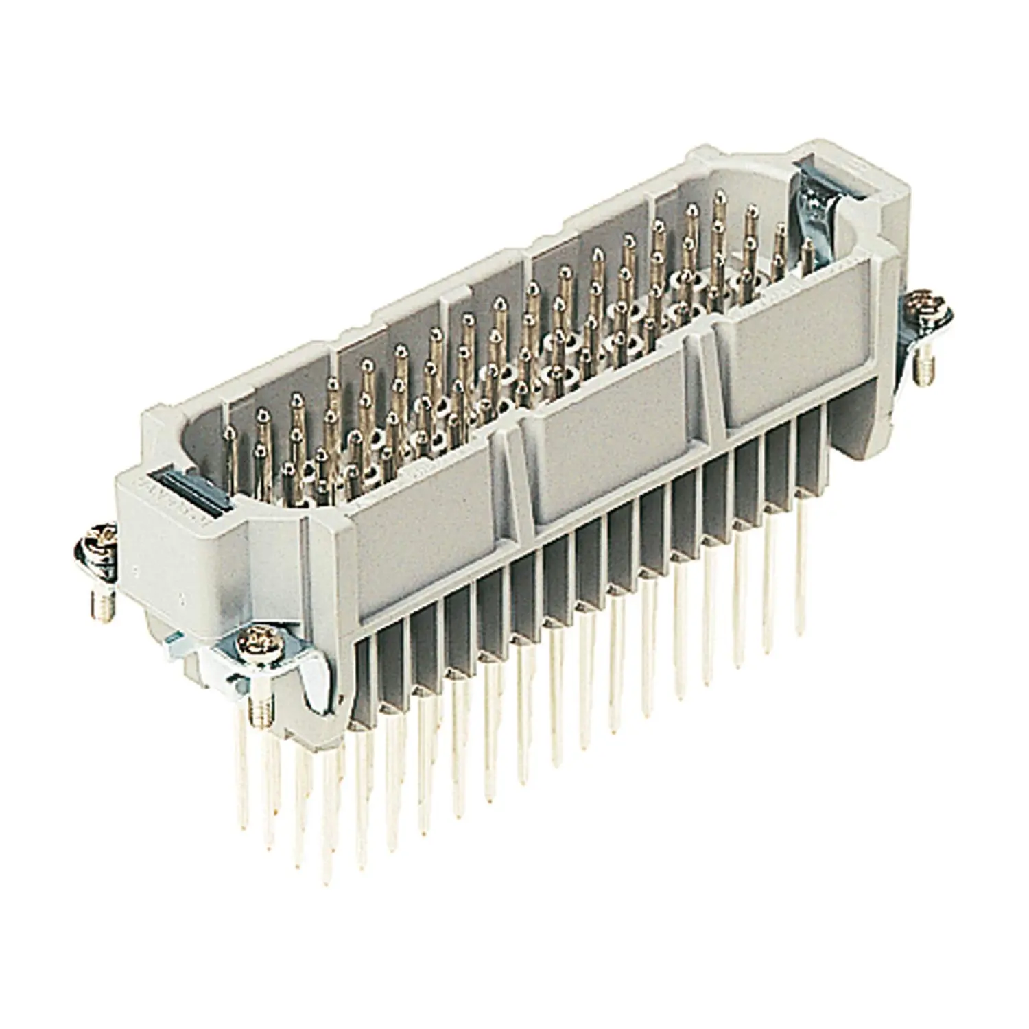 Produktfoto 1 von 09210642601 HARTING Han 64D Stifteinsatz (M) Wickelanschluss, 64-polig+PE 250V, 10A