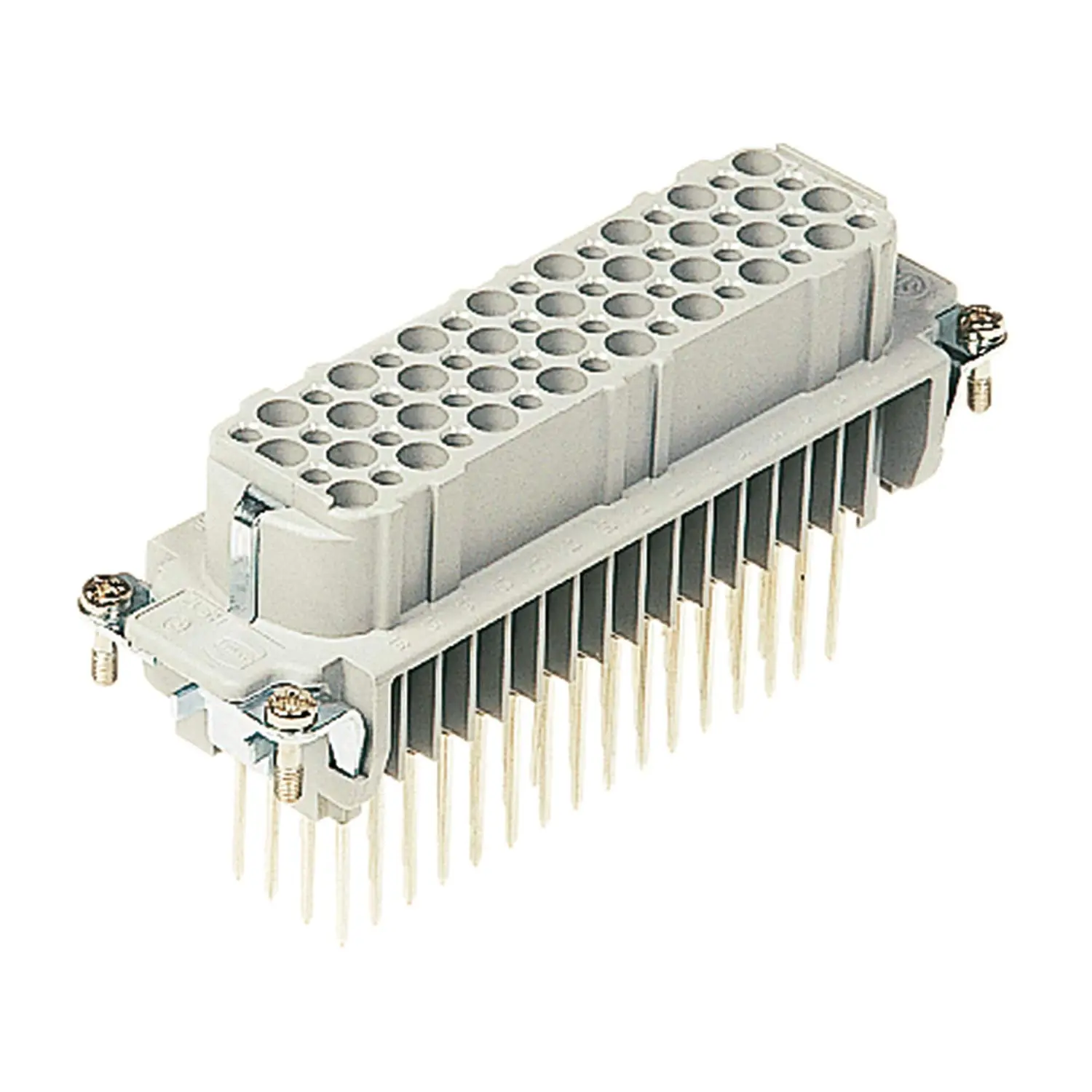 Produktfoto 1 von 09210642701 HARTING Han 64D Buchseneinsatz (F) Wickelanschluss, 64-polig+PE 250V, 10A