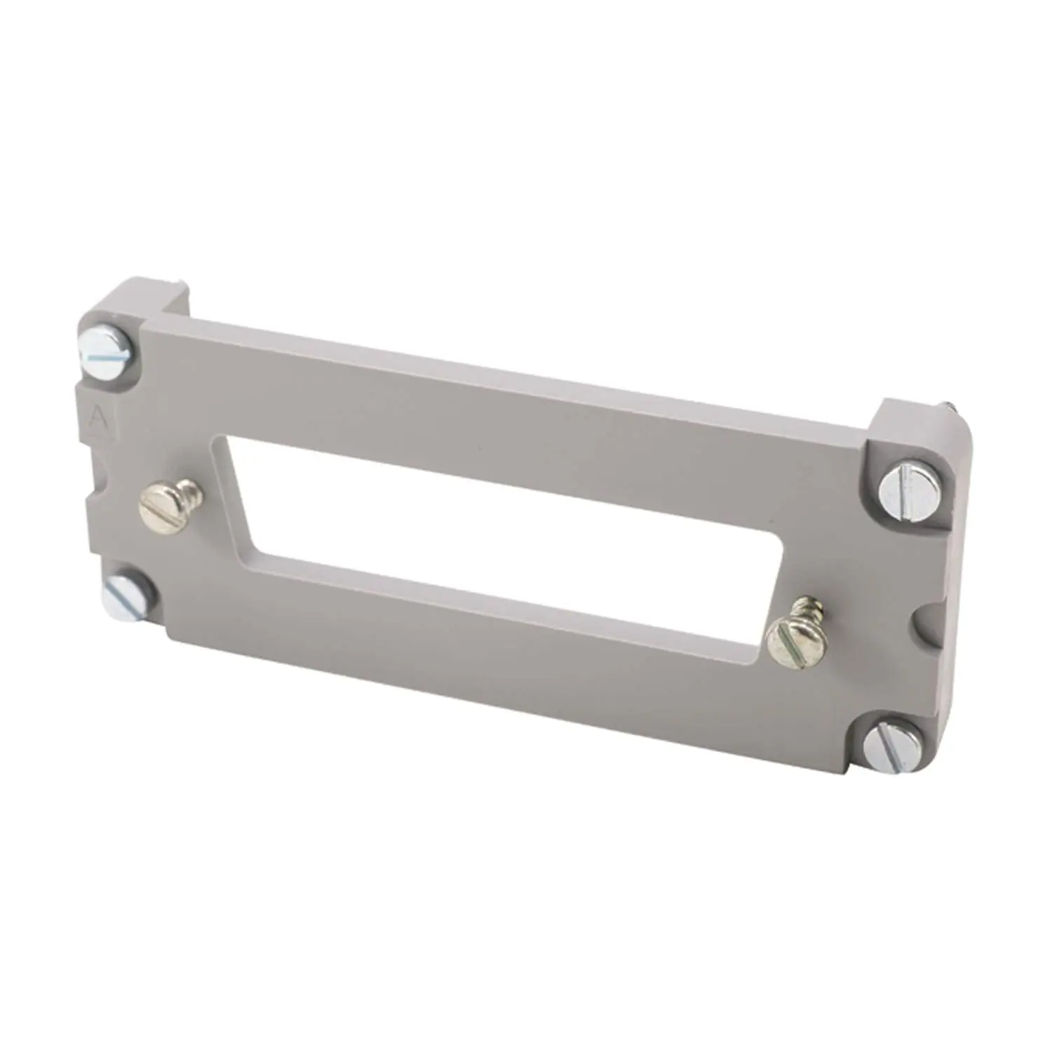 Produktfoto 1 von 09300009969 HARTING Han 16B D-Sub Adapterplatte für D-Sub 50-polig passend für 16B Gehäuse Werkstoff Kunststoff