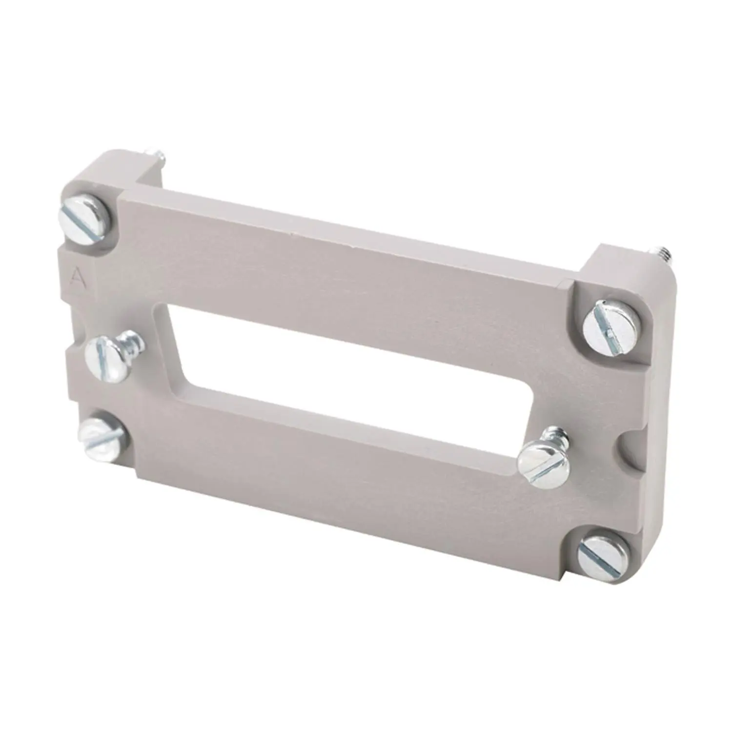 Produktfoto 1 von 09300009967 HARTING Han 10B D-Sub Adapterplatte für D-Sub 25-polig passend für 10B Gehäuse Werkstoff Kunststoff