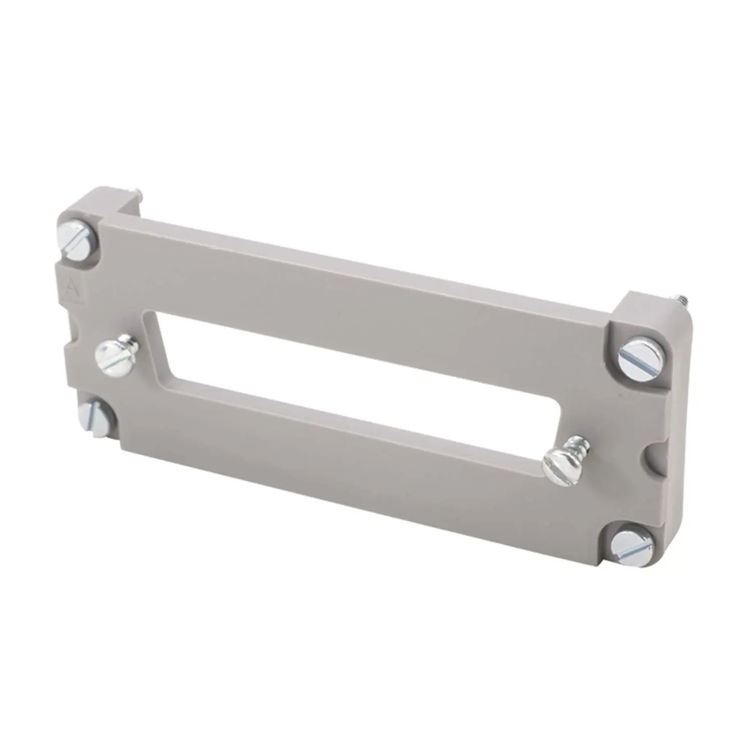 Produktfoto 1 von 09300009968 HARTING Han 16B D-Sub Adapterplatte für D-Sub 37-polig passend für 16B Gehäuse Werkstoff Kunststoff