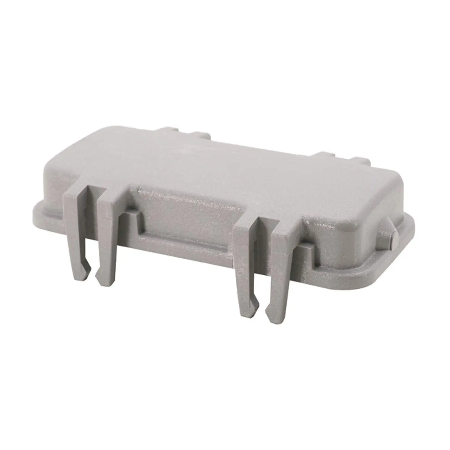 Produktfoto 1 von 09300165401 HARTING Schutzkappe 16B Kunststoff mit 4 Klammern für Oberteil ohne Verliersicherung Temperaturbereich -40°C bis 125°C