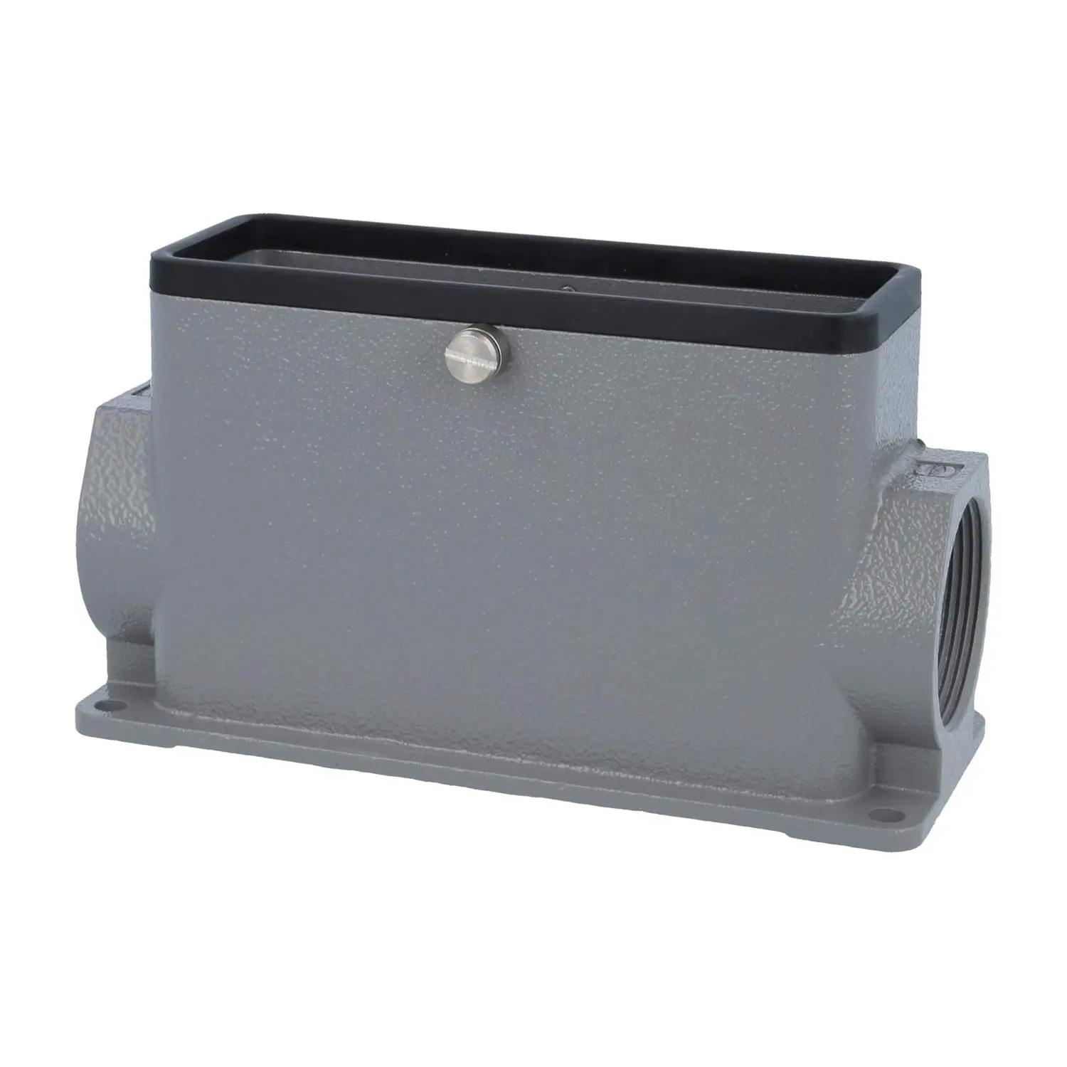 Produktfoto 1 von 09300240281 HARTING Han 24B Sockelgehäuse hoch, 2xPG29 seitlicher Kabelabgang, für 1 Zentralbügel Verschraubung PG29 Klemmbereich 16,0mm - 25,0mm