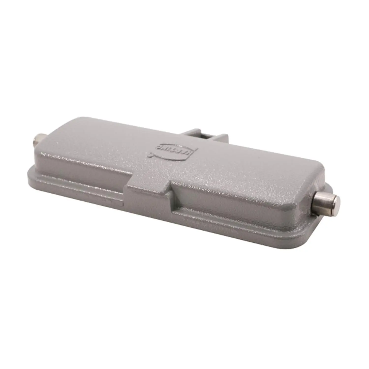 Produktfoto 1 von 09300245404 HARTING Schutzkappe 24B Metall für 1 Bügel am Unterteil für Lagerbock Temperaturbereich -40°C bis 125°C