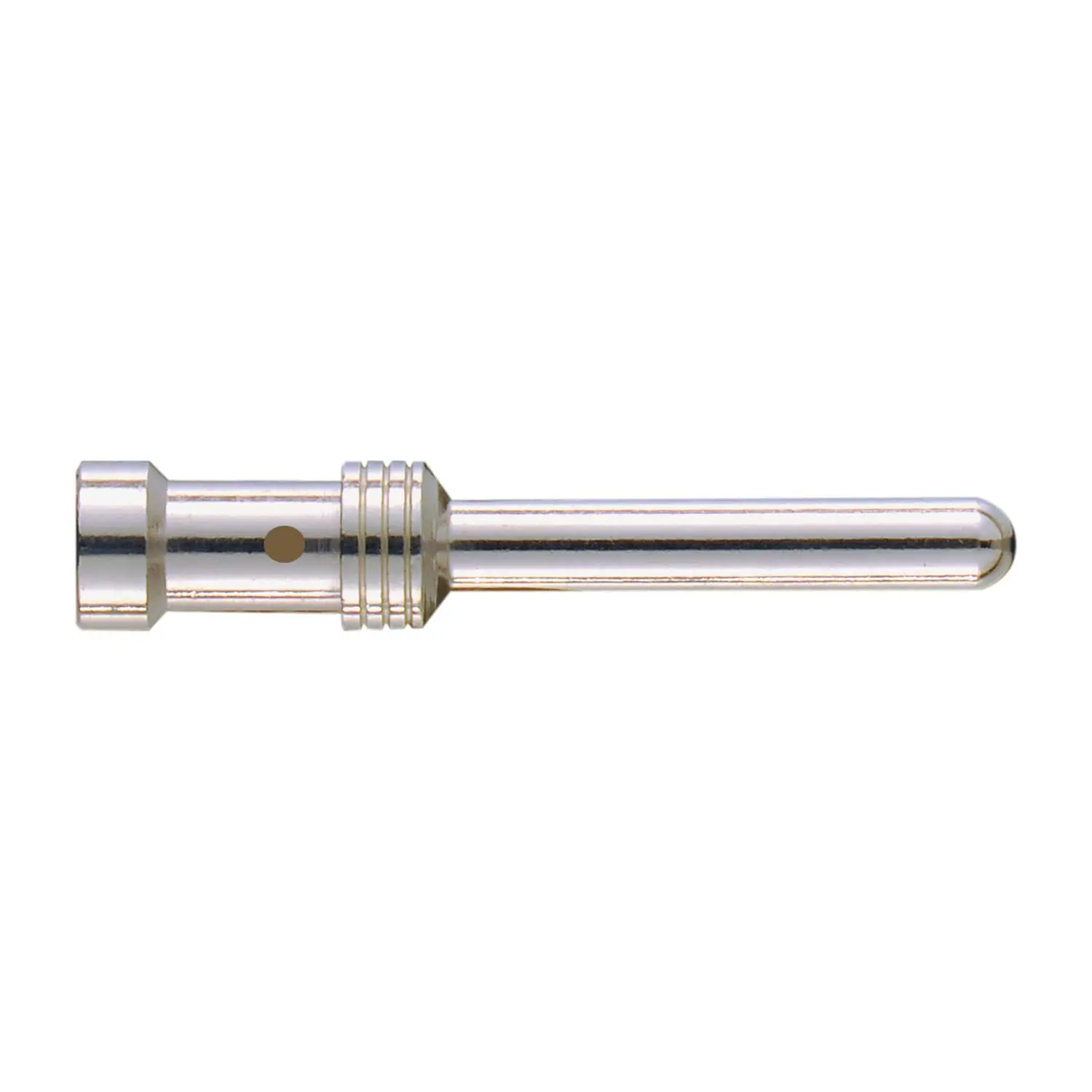Produktfoto 1 von 09338006104 HARTING E-High Temp Crimpkontakt Kontaktstift (M) 1,5mm² AWG16 silber, 1 Stück Werkstoff Kupferlegierung