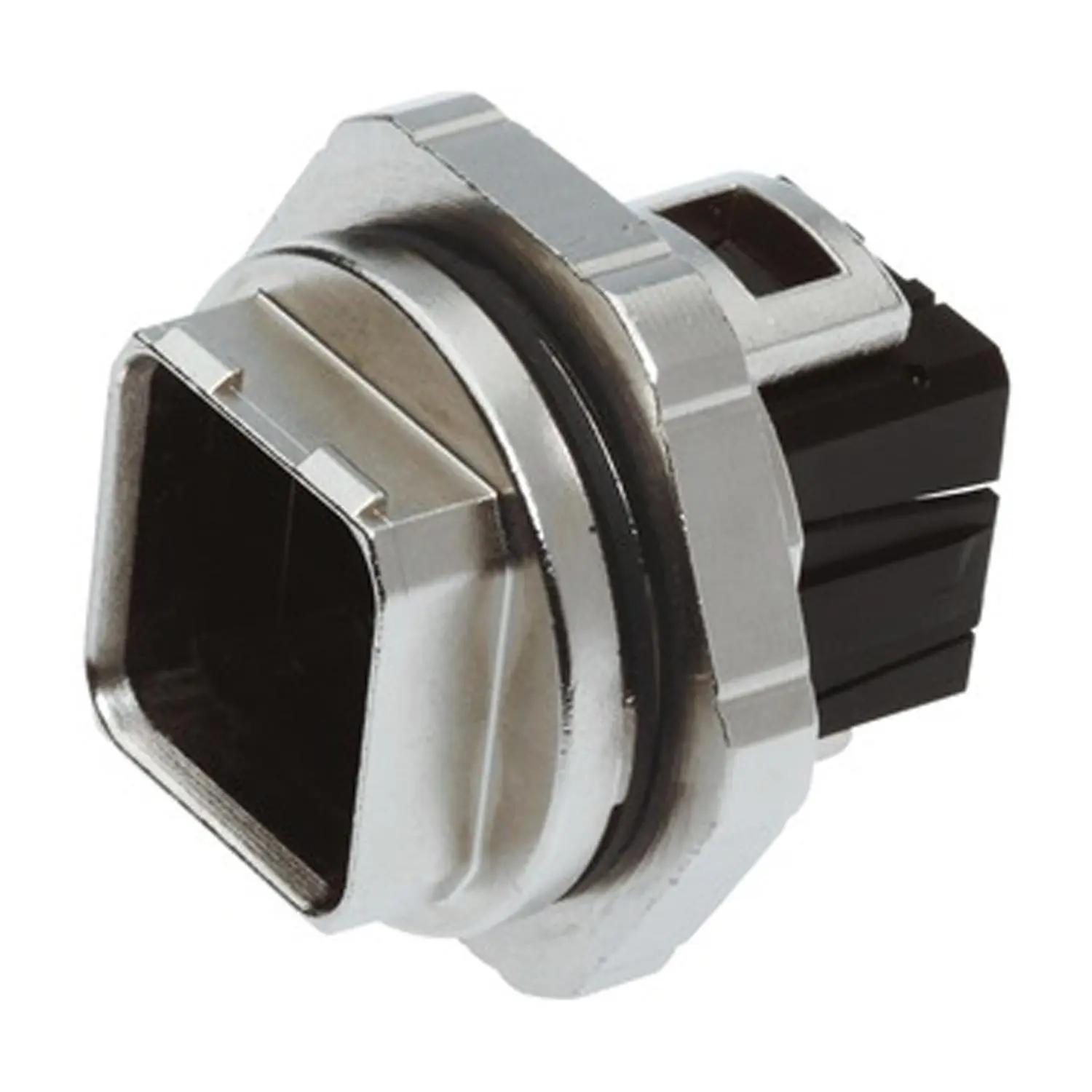 Produktfoto 1 von 09350120312 HARTING RJ45 Push Pull Wanddurchführung rund mit HIFF Adapter