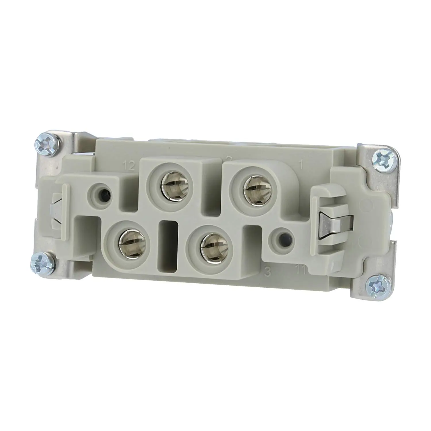 Produktfoto 1 von 09380062711 HARTING Han K4/0 Buchseneinsatz (F) Schraubanschluss, 4-polig+PE 830V, 80A