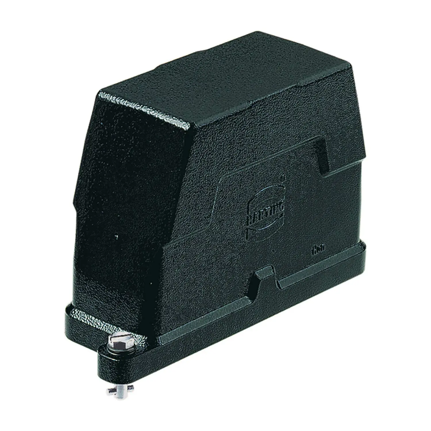 Produktfoto 1 von 09400160512 Harting Han 16HPR Tüllengehäuse, 1xPG21 seitlicher Kabelabgang, Schraubverriegelung