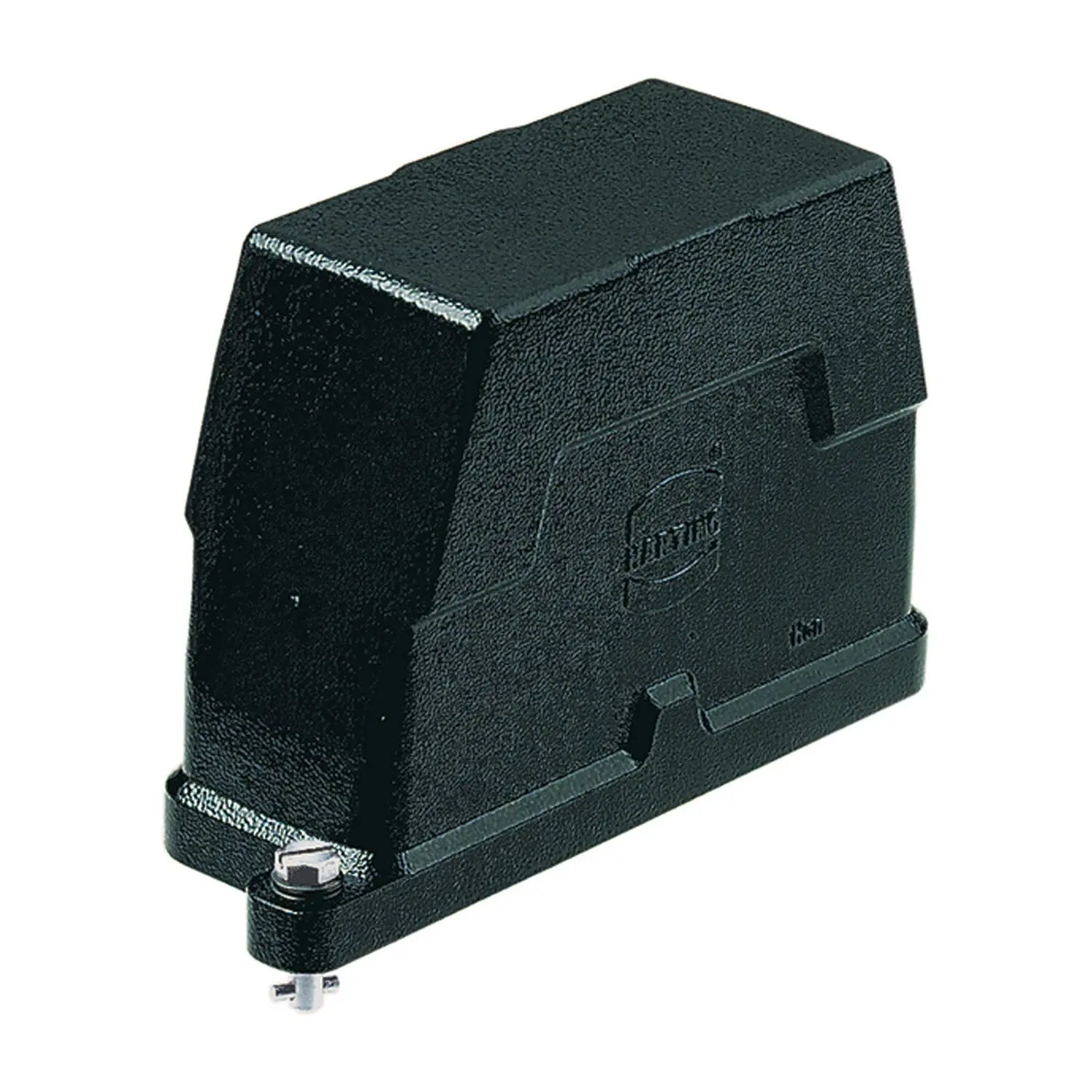 Produktfoto 1 von 09400160513 HARTING Han 16HPR Tüllengehäuse, 1xPG29 seitlicher Kabelabgang, Schraubverriegelung