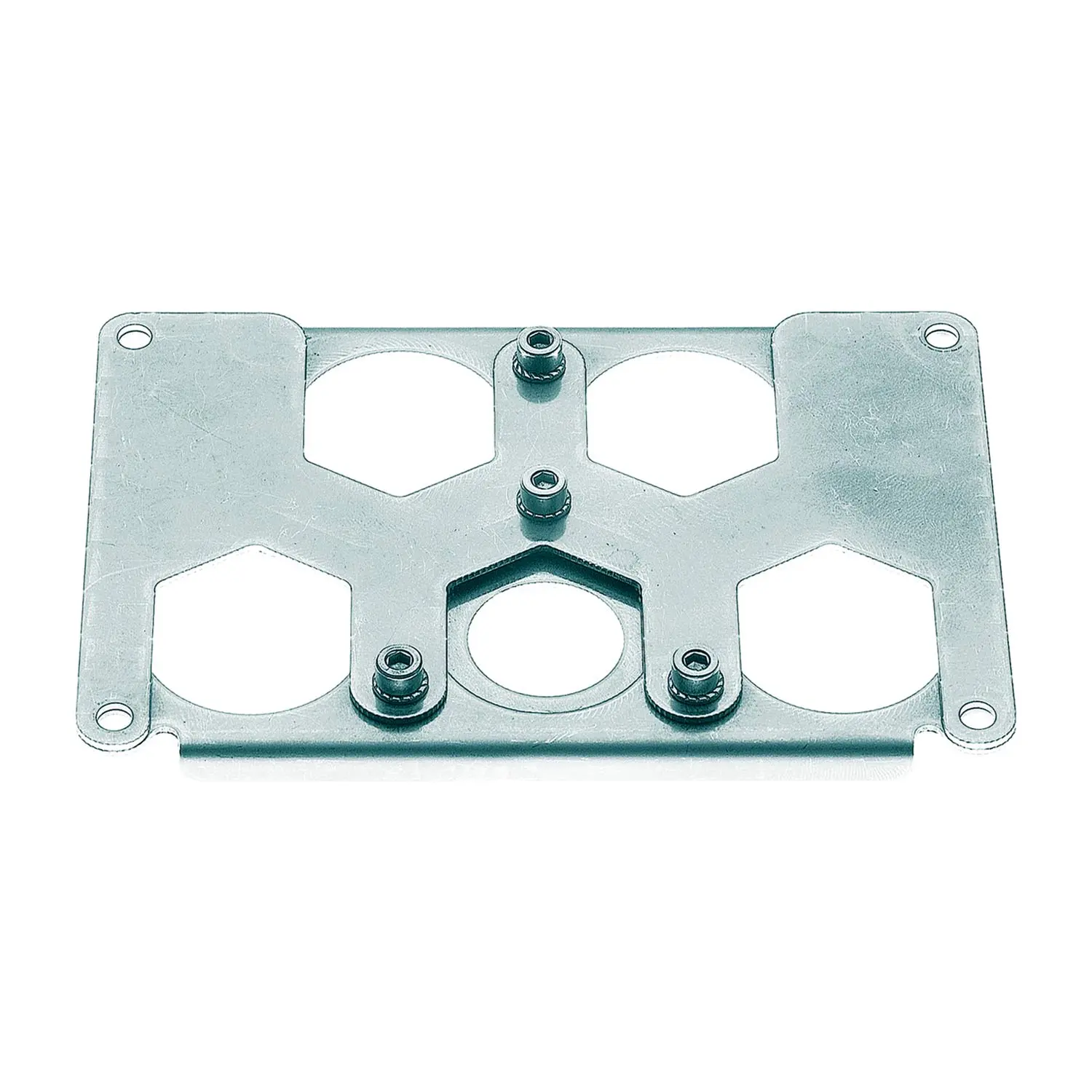 Produktfoto 1 von 09400489809 HARTING Han HPR Halterahmen, Baugröße 48 HPR Stift, für 5 HC-Module 350+1xHC-350PE Werkstoff Metall