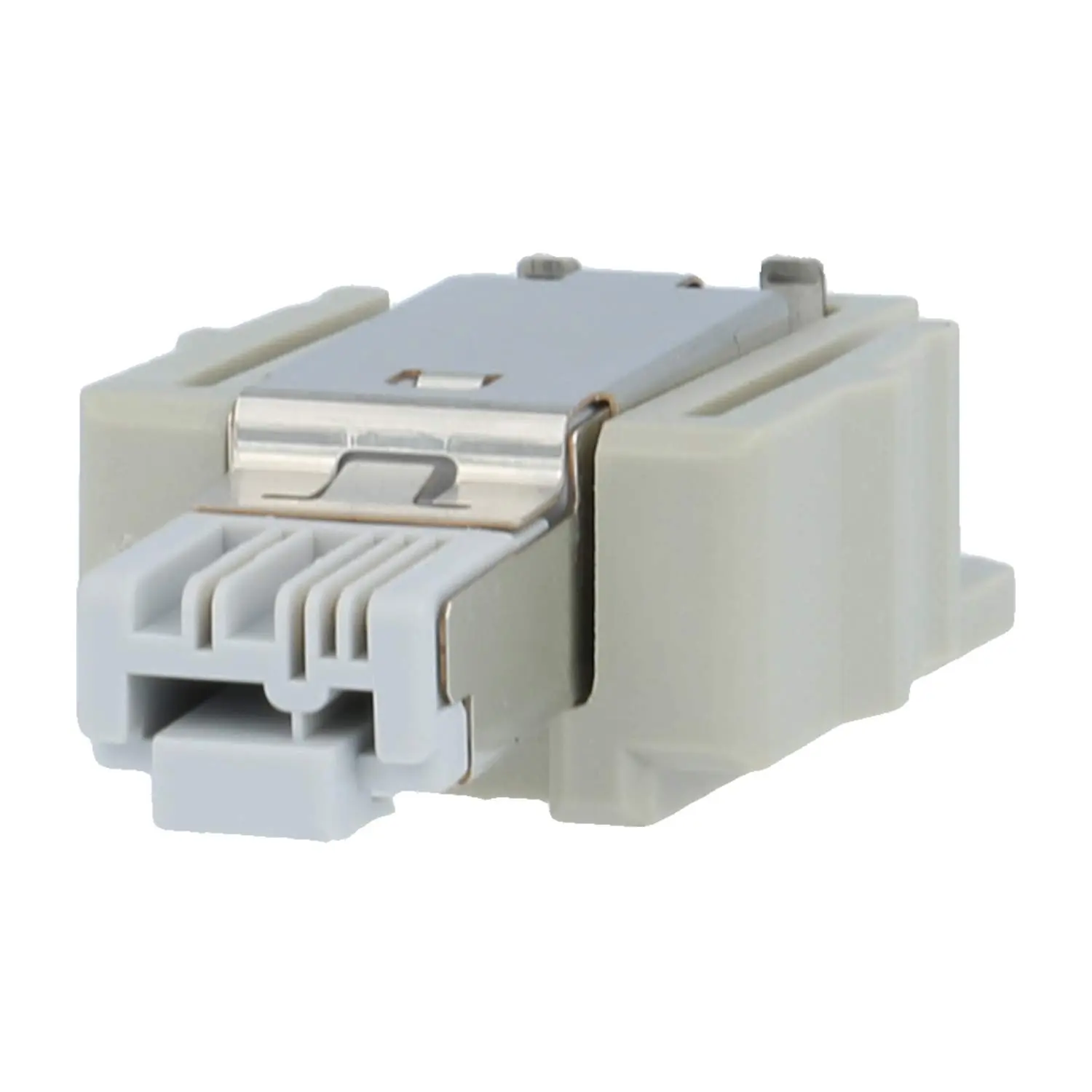 Produktfoto 1 von 09454001109 HARTING Han RJ45 Industrial Set Stifteinsatz (M) Schneidklemmanschluss (IDC-Kontakte), 4-polig 50V, 1A