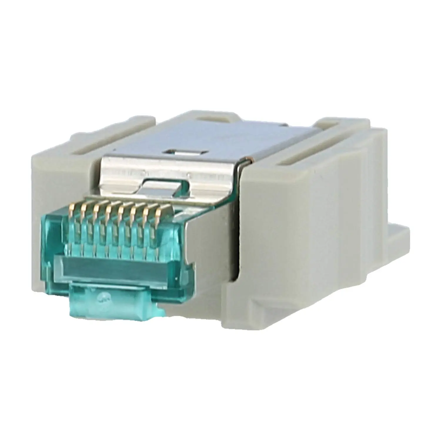 Produktfoto 1 von 09454001520 HARTING Han RJ45 Industrial 10G Set Stifteinsatz (M) Piercing-Kontakte, 8-polig 50V, 1A