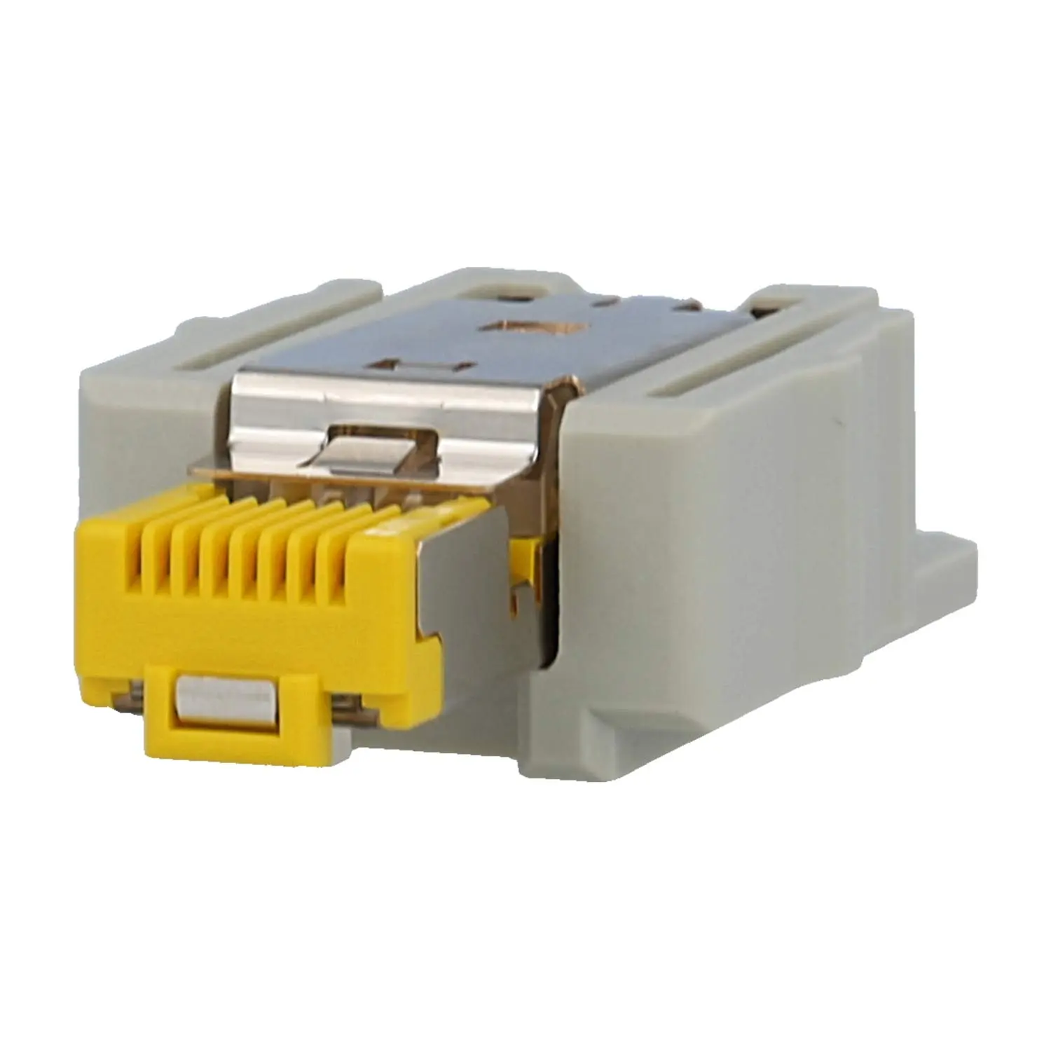 Produktfoto 1 von 09454001560 HARTING Han RJ45 Industrial 10G Set Stifteinsatz (M) Schneidklemmanschluss (IDC-Kontakte), 8-polig 50V, 1A