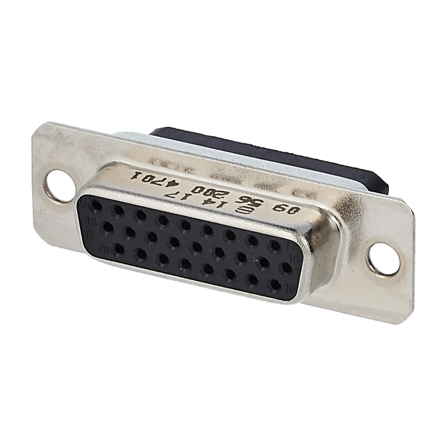 Produktfoto 1 von 09562004701 HARTING D-Sub Buchseneinsatz (F) High Density (HD) passend für D-Sub Gehäuse Baugröße 15 26-polig Crimpanschluss