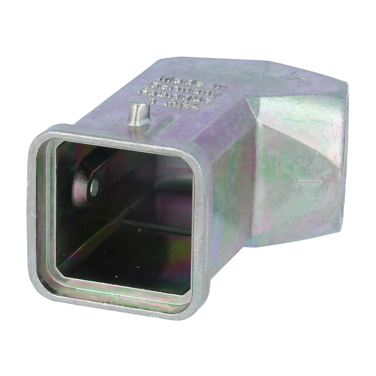 09620031640 HARTING Han 3A EMV Tüllengehäuse ohne eingeklebte Dichtung, 1xPG11 seitlicher Kabelabgang, für 1 Bügel (am Unterteil) EMV-Verschraubung PG11 Klemmbereich 4,0mm - 10,0mm