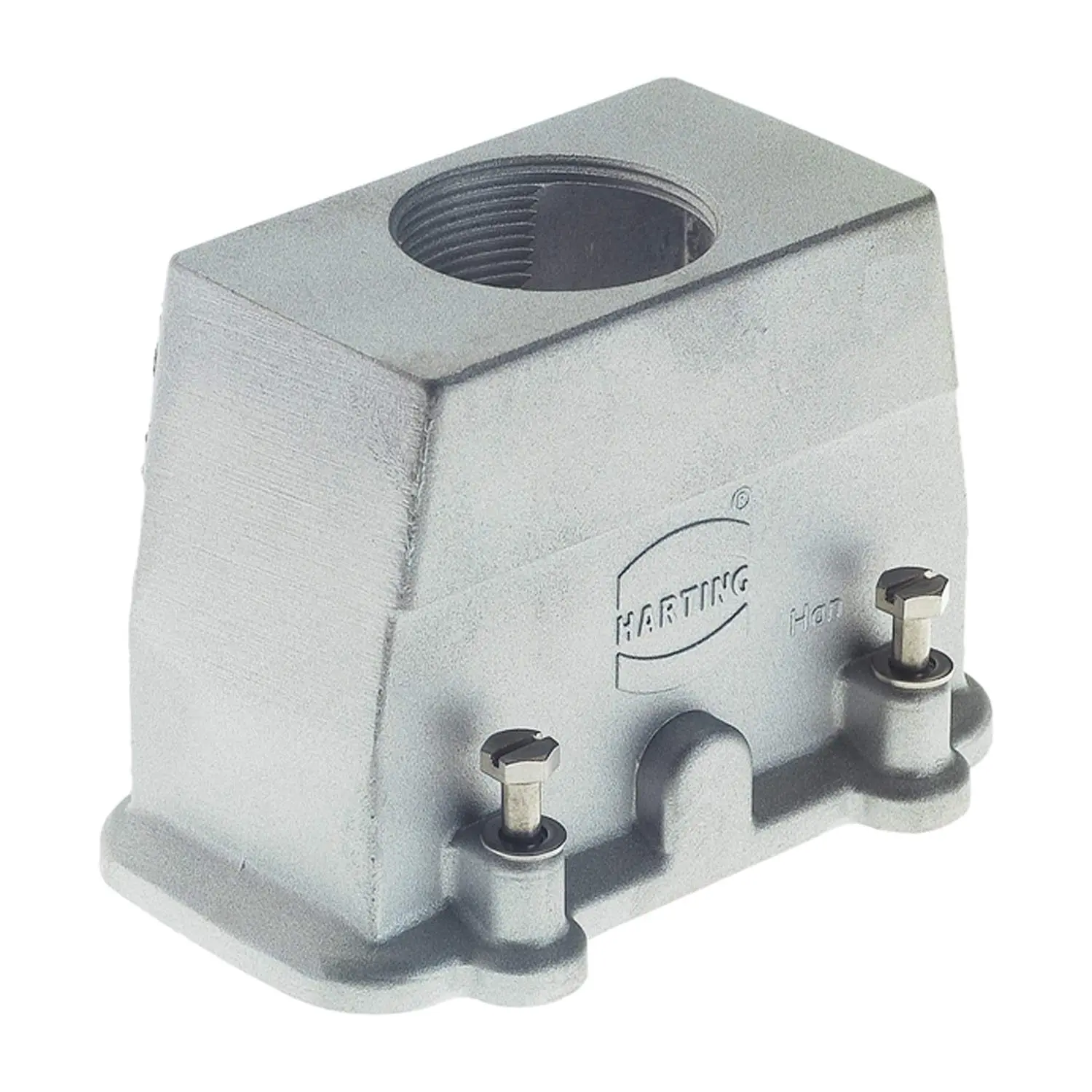 Produktfoto 1 von 09620640441 Harting Han 24B EMV Tüllengehäuse, 1xPG29 gerader Kabelabgang, Schraubverriegelung