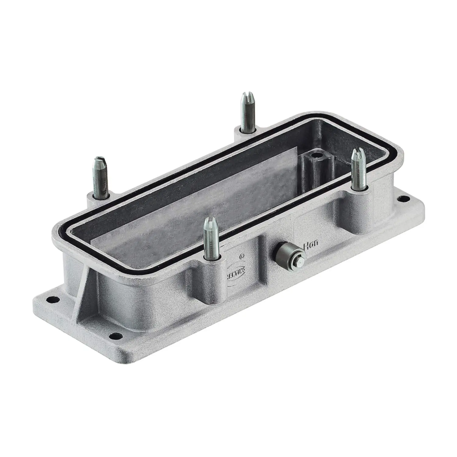 Produktfoto 1 von 09620640381 Harting Han 24B EMV Anbaugehäuse für 1 Zentralbügel