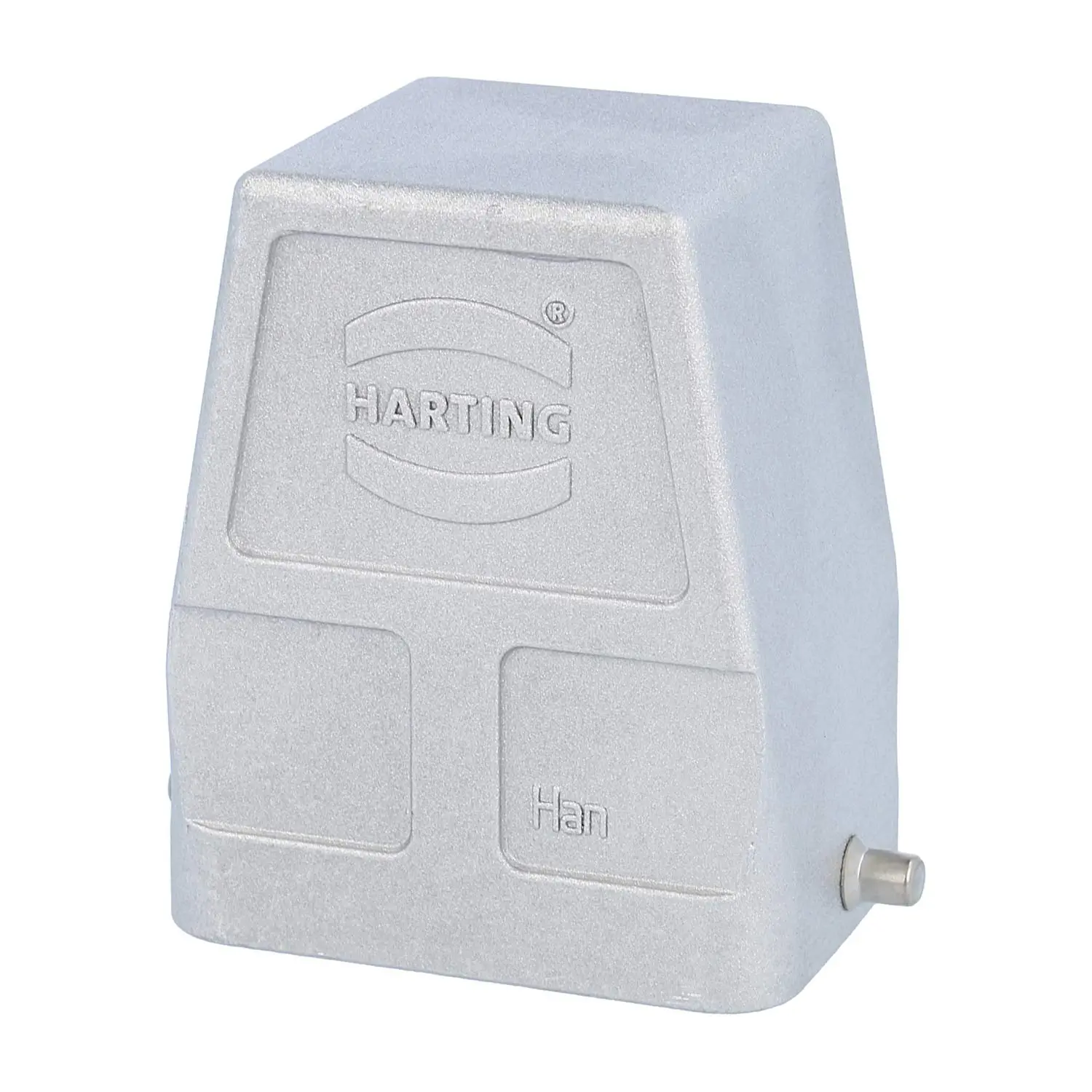 Produktfoto 1 von 09628060801 HARTING Han 6B EMV Topfgehäuse hoch ohne Kabelabgang, für 1 Bügel (am Unterteil) Schutzart IP65