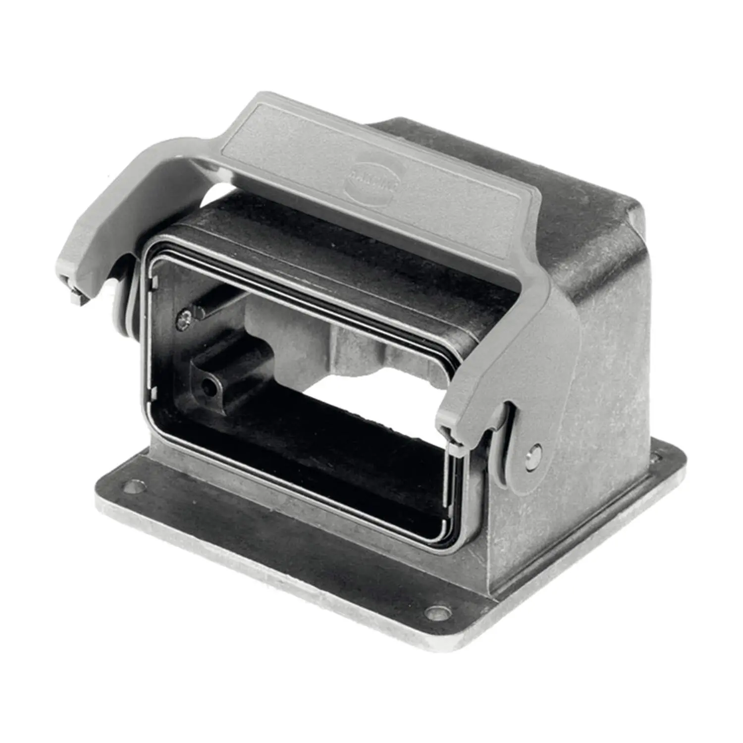 Produktfoto 1 von 09628100901 Harting Han 10B EMV Drive Motorsteckverbinder mit 1 Längsbügel