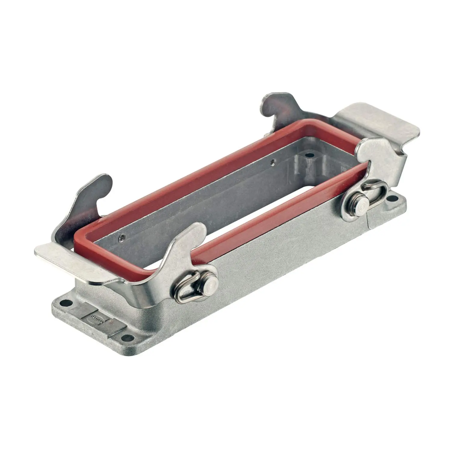 Produktfoto 1 von 09628240391 Harting Han 24B High Temp Anbaugehäuse niedrig mit 2 Querbügeln
