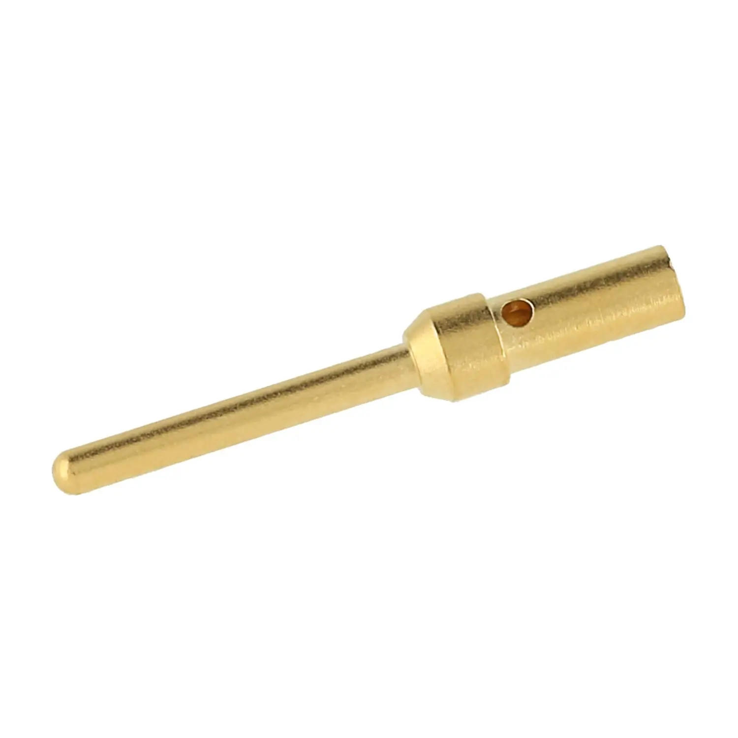 Produktfoto 1 von 09670005576 HARTING D-Sub Crimpkontakt Kontaktstift (M) 0,16mm² - 0,33mm² AWG26 - AWG22 gold, 1 Stück Werkstoff Kupferlegierung