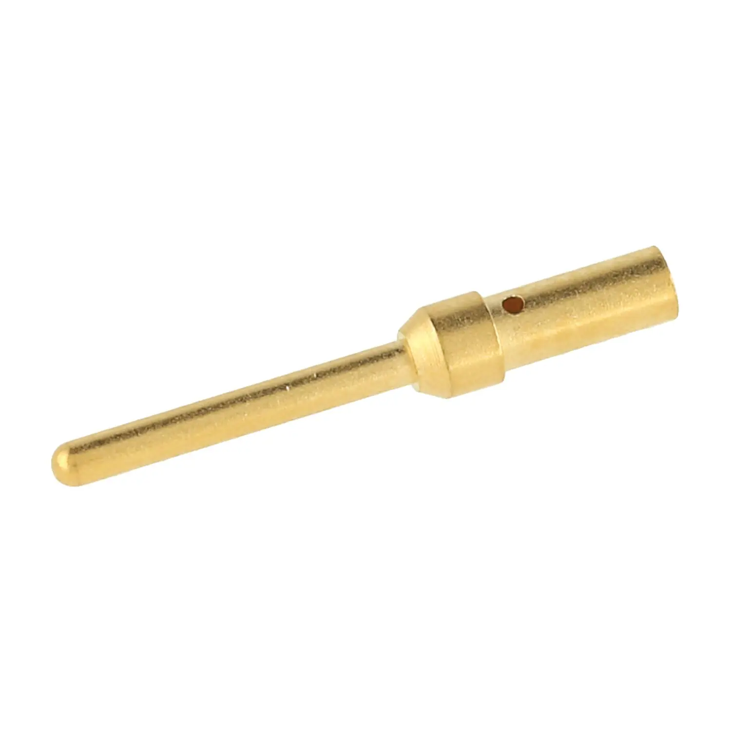 Produktfoto 1 von 09670007576 HARTING D-Sub Crimpkontakt Kontaktstift (M) 0,09mm² - 0,25mm² AWG28 - AWG24 gold, 1 Stück Werkstoff Kupferlegierung