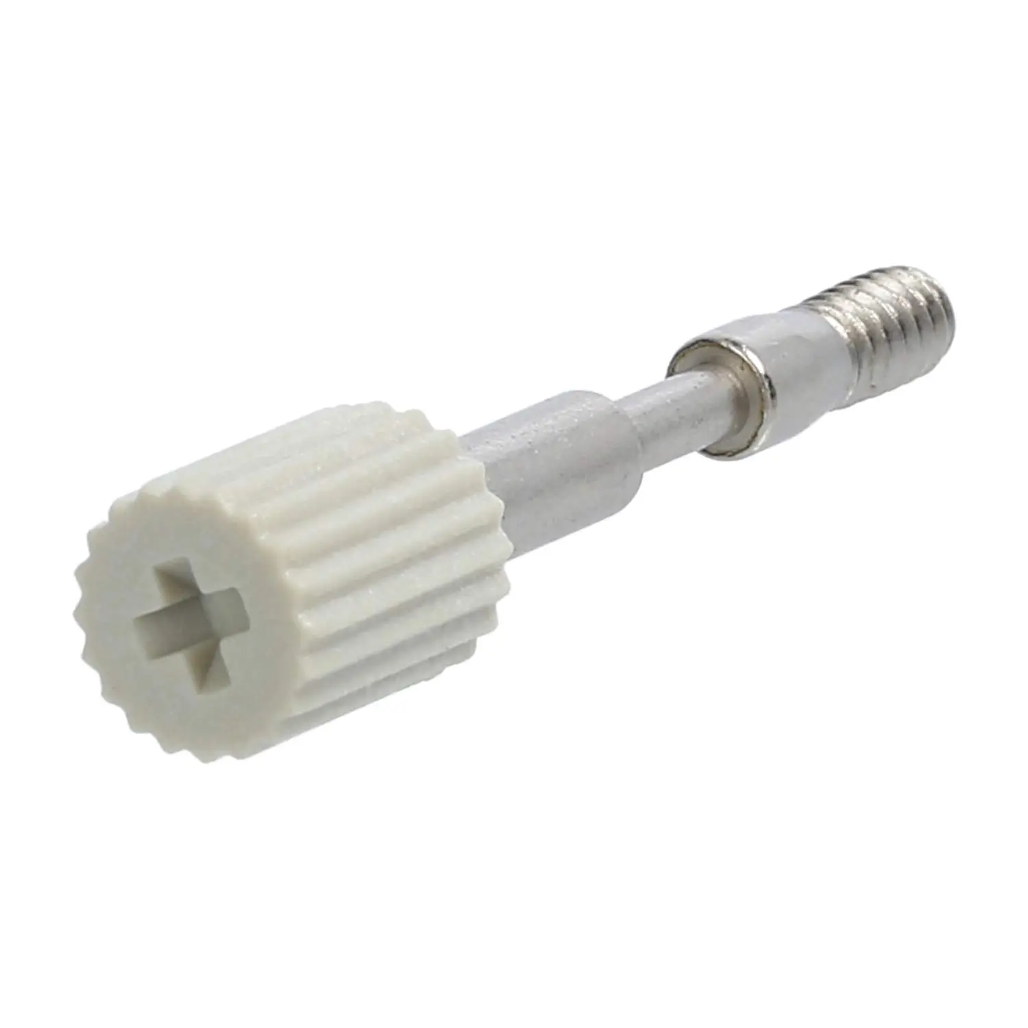 Produktfoto 1 von 09670009971 HARTING D-Sub Rändelschraube passend für D-Sub Gehäuse Baugröße 9-50 Gewinde UNC 4/40x0,635