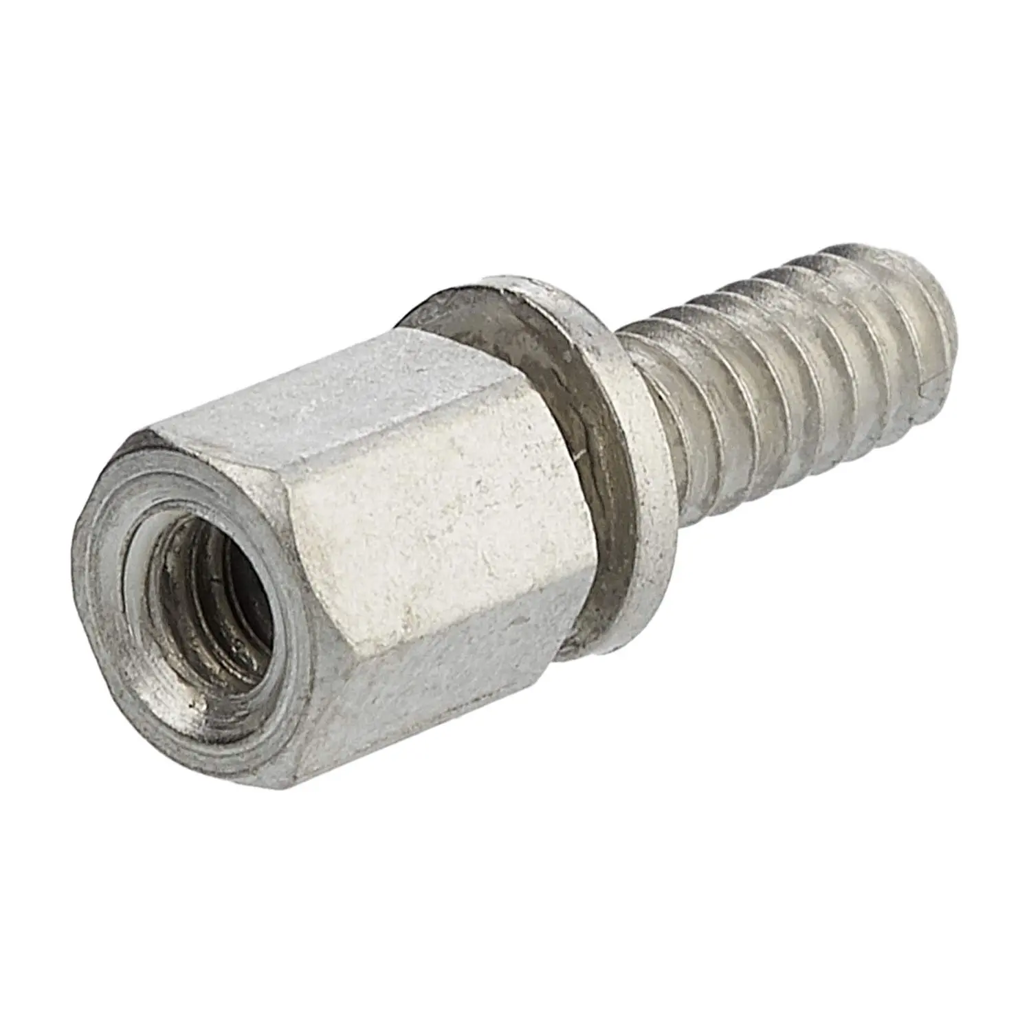 Produktfoto 1 von 09670019957 HARTING D-Sub Schraubbolzen mit Federring passend für Baugröße 9-50 Gewindelänge 5,5mm