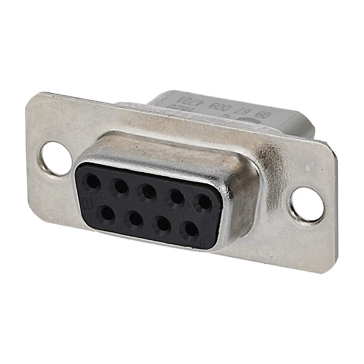 Produktfoto 1 von 09670094701 HARTING D-Sub Buchseneinsatz (F) passend für D-Sub Gehäuse Baugröße 9 und D-Sub Modul 9-polig Crimpanschluss