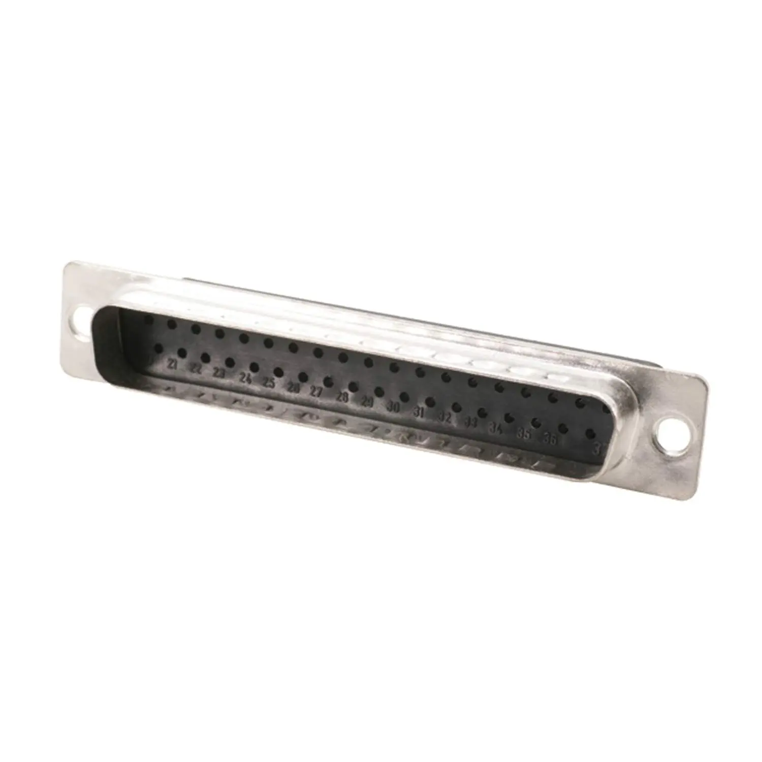 Produktfoto 1 von 09670375601 HARTING D-Sub Stifteinsatz (M) passend für D-Sub Gehäuse Baugröße 37 37-polig Crimpanschluss