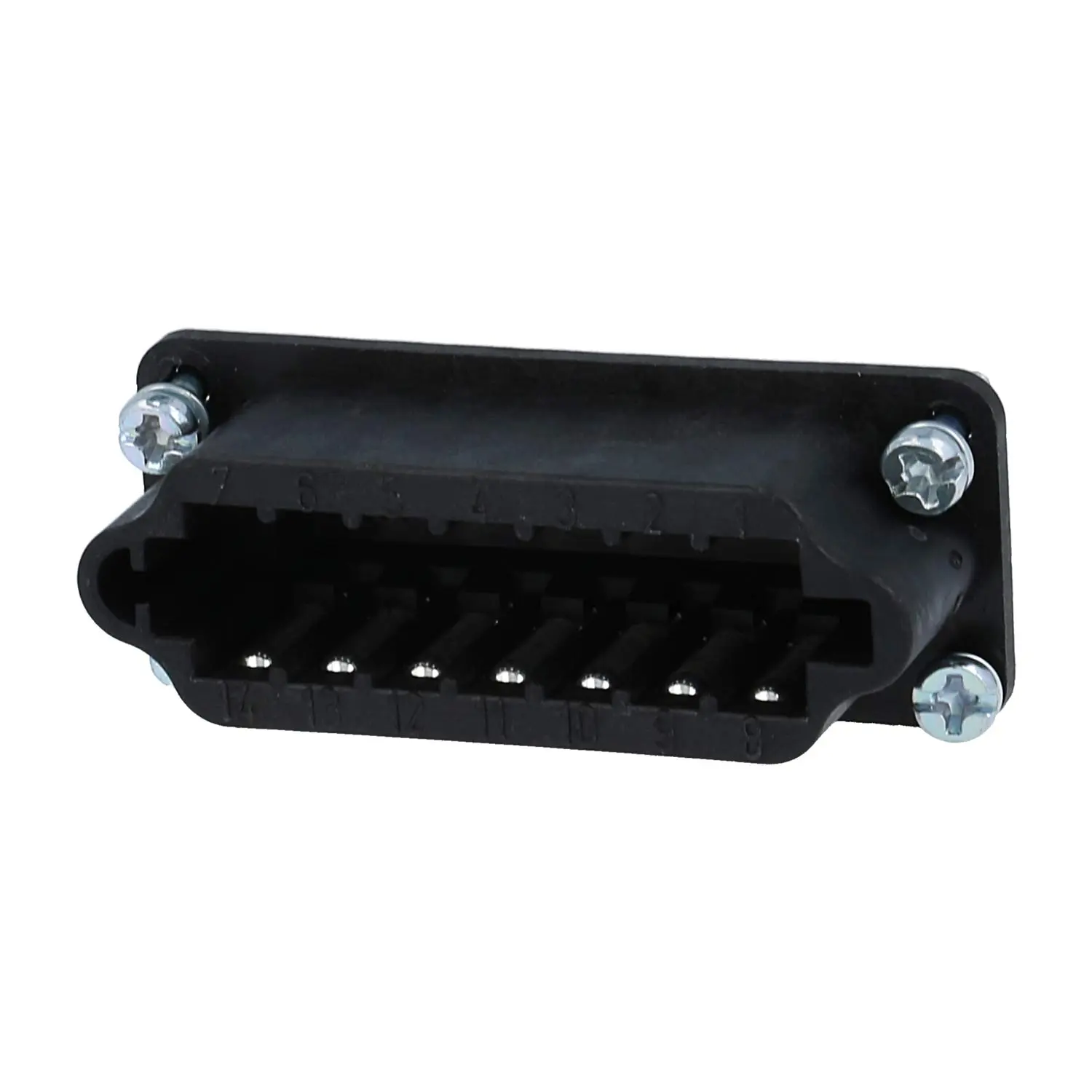 Produktfoto 1 von 09700142614 HARTING Han STAF14 Stifteinsatz (F) Schraubanschluss, 14-polig AC 25V / DC 60V, 10A