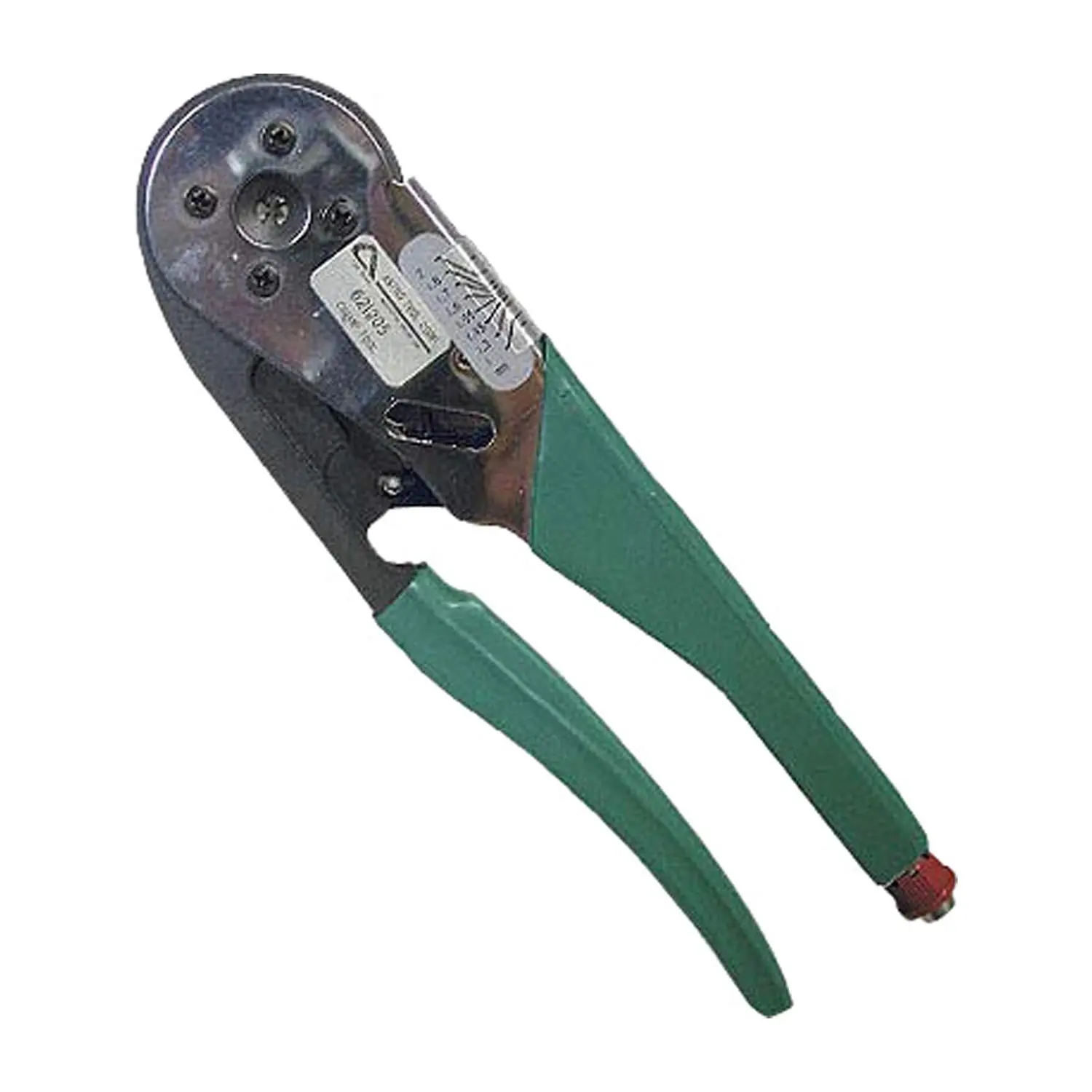 Produktfoto 1 von 119624 HARTING 4-Kerb Crimpzange inkl. Positionshülsen und Justierdorn für Kontaktart: D/E/C Crimpkontakt Querschnitt 0,14mm² - 4mm² / AWG26 - AWG12
