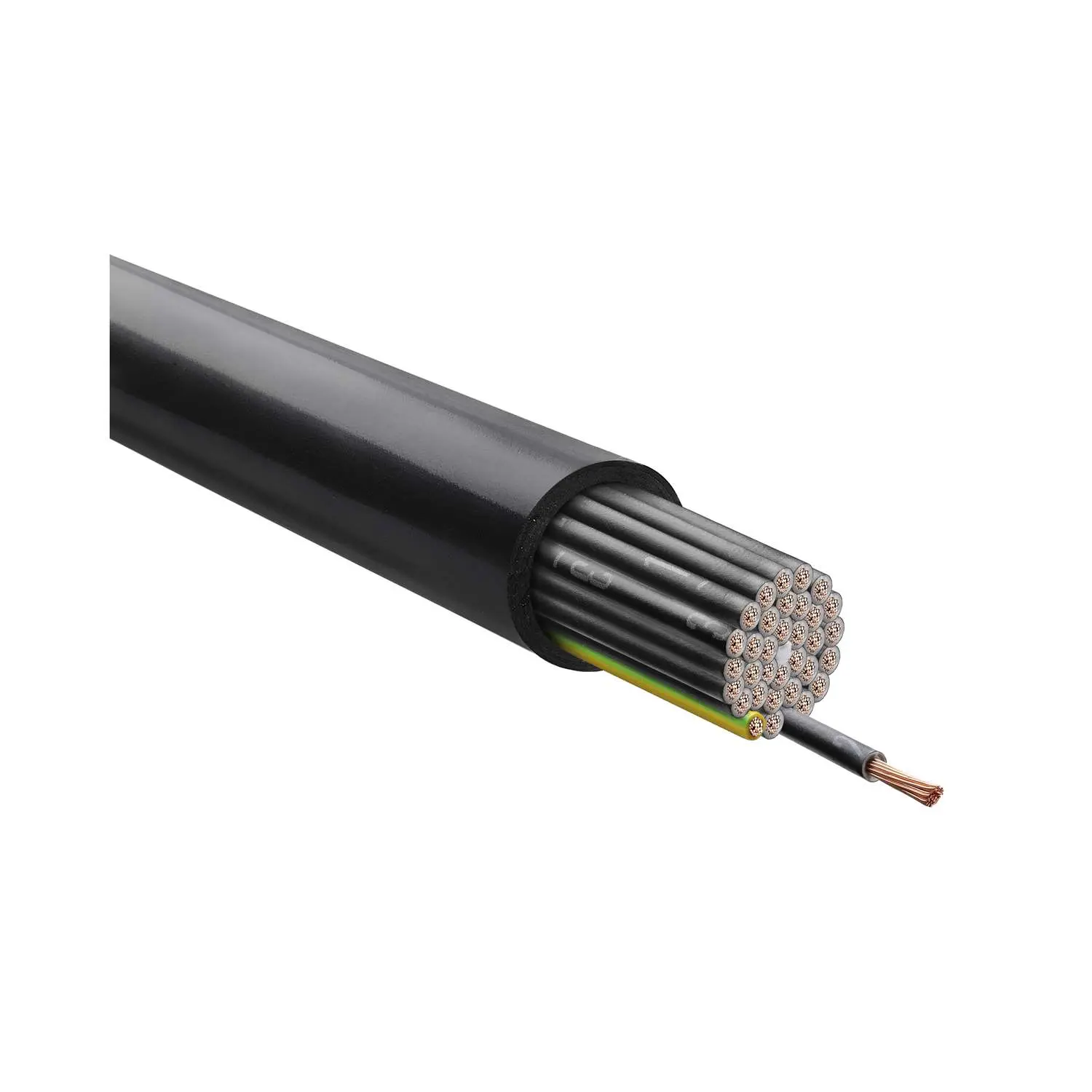 Produktfoto 1 von 1120294/1000 LAPP ÖLFLEX Classic 110 Black 0,6/1kV 34G1mm² AD 21,3mm Nennspannung Uo/U 600V/1000V