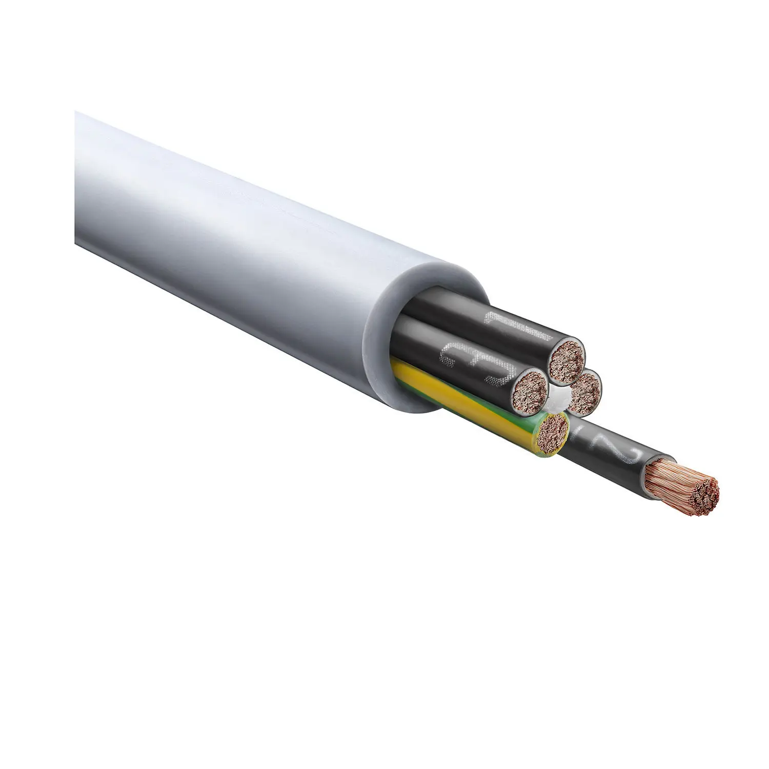 Produktfoto 1 von 1123116 LAPP ÖLFLEX CLASSIC 130 H 8G1,5mm² halogenfrei AD 10,8mm Nennspannung Uo/U 300V/500V nach UL 600V