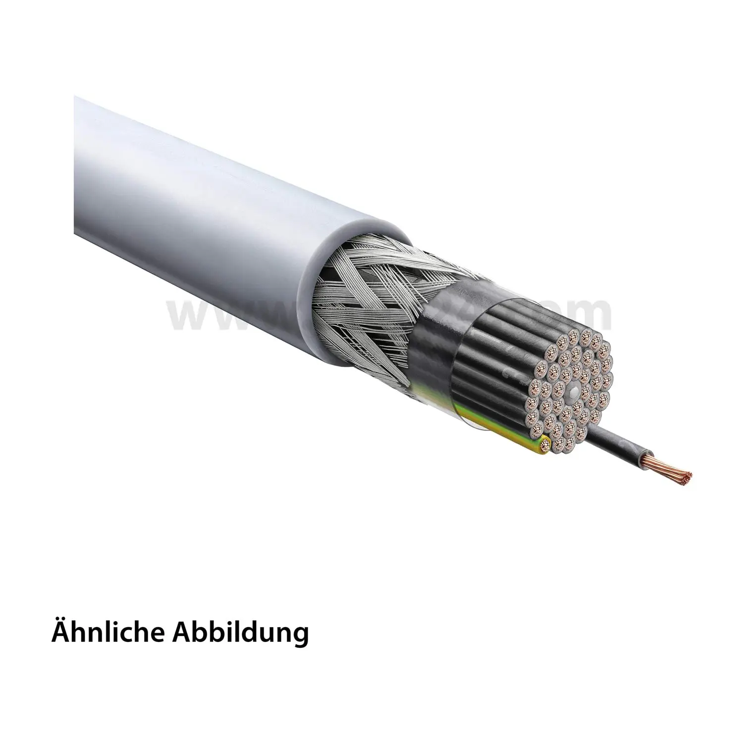 Produktfoto 1 von 1135341/1000 LAPP Stexoflex Steuerleitung CY 41G0,5mm² AD 24,7mm Nennspannung Uo/U 300V/500V