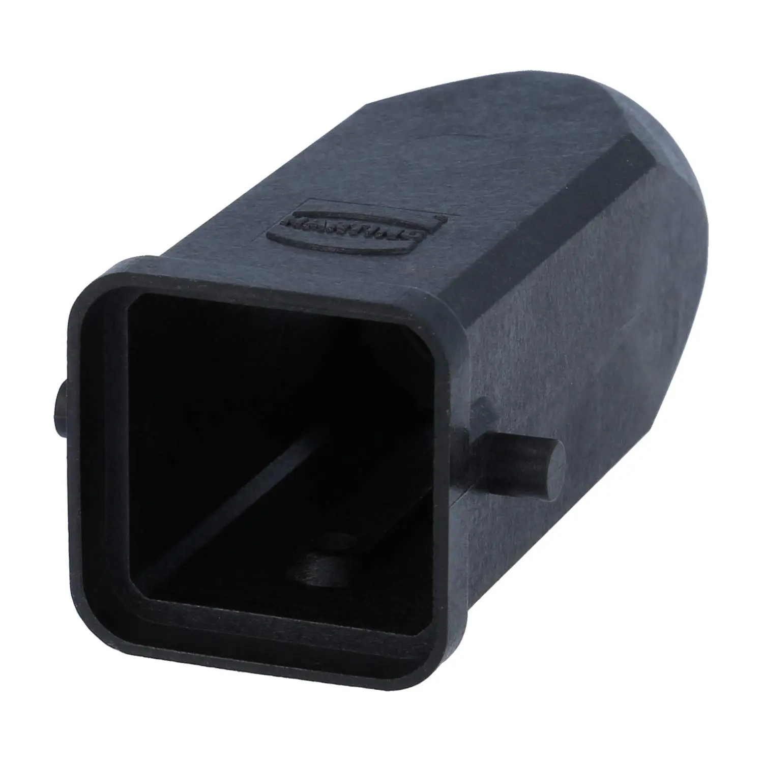 Produktfoto 1 von 05200030428 HARTING Han 3A Tüllengehäuse ohne eingeklebte Dichtung, 1xM16 gerader Kabelabgang, für 1 Bügel (am Unterteil) Verschraubung M16 Klemmbereich 4,5mm - 10,0mm