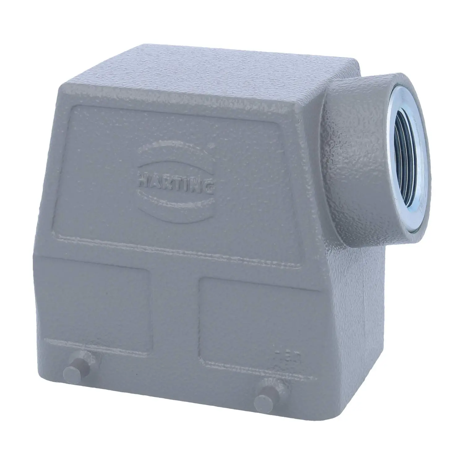 Produktfoto 1 von 05200320561 HARTING Han 32A Tüllengehäuse hoch, 1xM25 seitlicher Kabelabgang, für 2 Bügel (am Unterteil) Verschraubung M25 Klemmbereich 9,0mm - 17,0mm