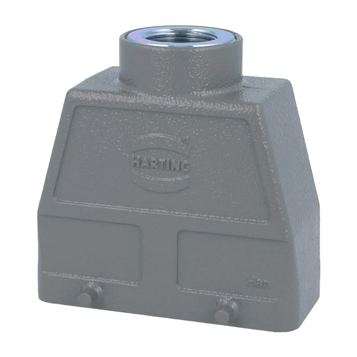 Produktfoto 1 von 05300160460 HARTING Han 16B Tüllengehäuse hoch, 1xM25 gerader Kabelabgang, für 2 Bügel (am Unterteil) Verschraubung M25 Klemmbereich 9,0mm - 17,0mm