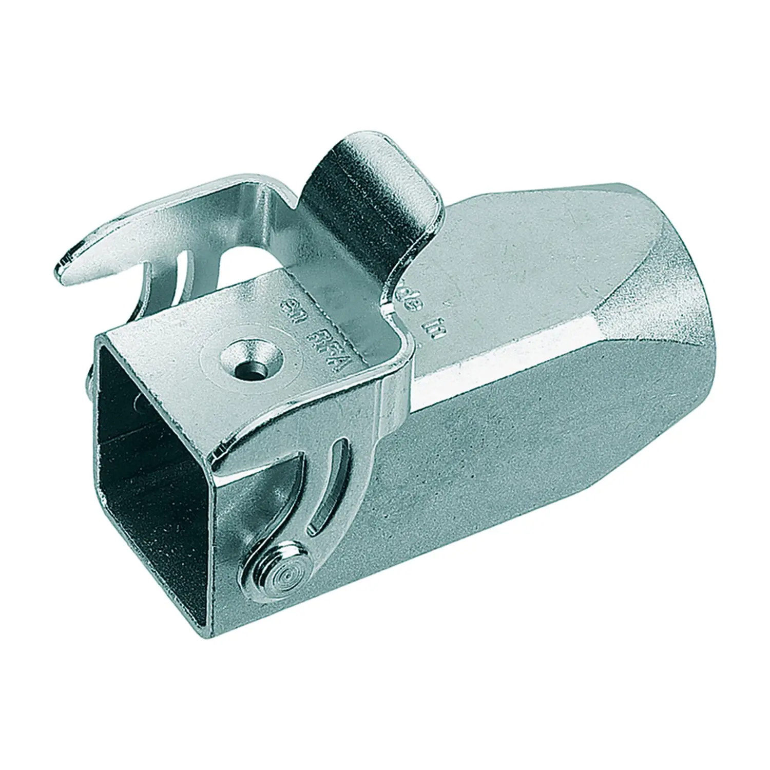 Produktfoto 1 von 19620031750 HARTING Han 3A EMV Kupplungsgehäuse, 1xM20 gerader Kabelabgang, mit 1 Bügel EMV-Verschraubung M20 Klemmbereich 7,0mm - 13,0mm