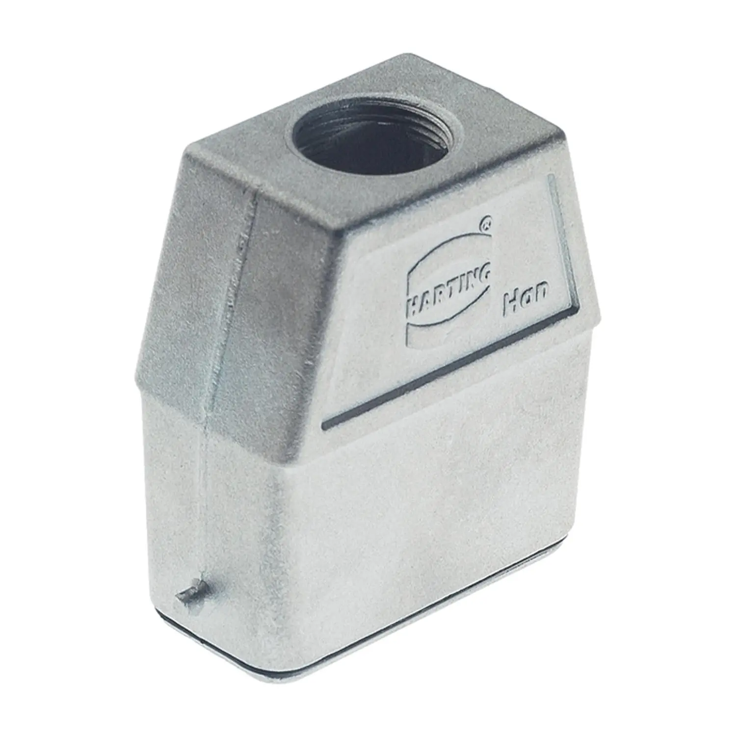 19620150446 HARTING Han 10A EMV Tüllengehäuse hoch, 1xM25 gerader Kabelabgang, für 1 Bügel (am Unterteil) Verschraubung M25 Klemmbereich 9,0mm - 17,0mm