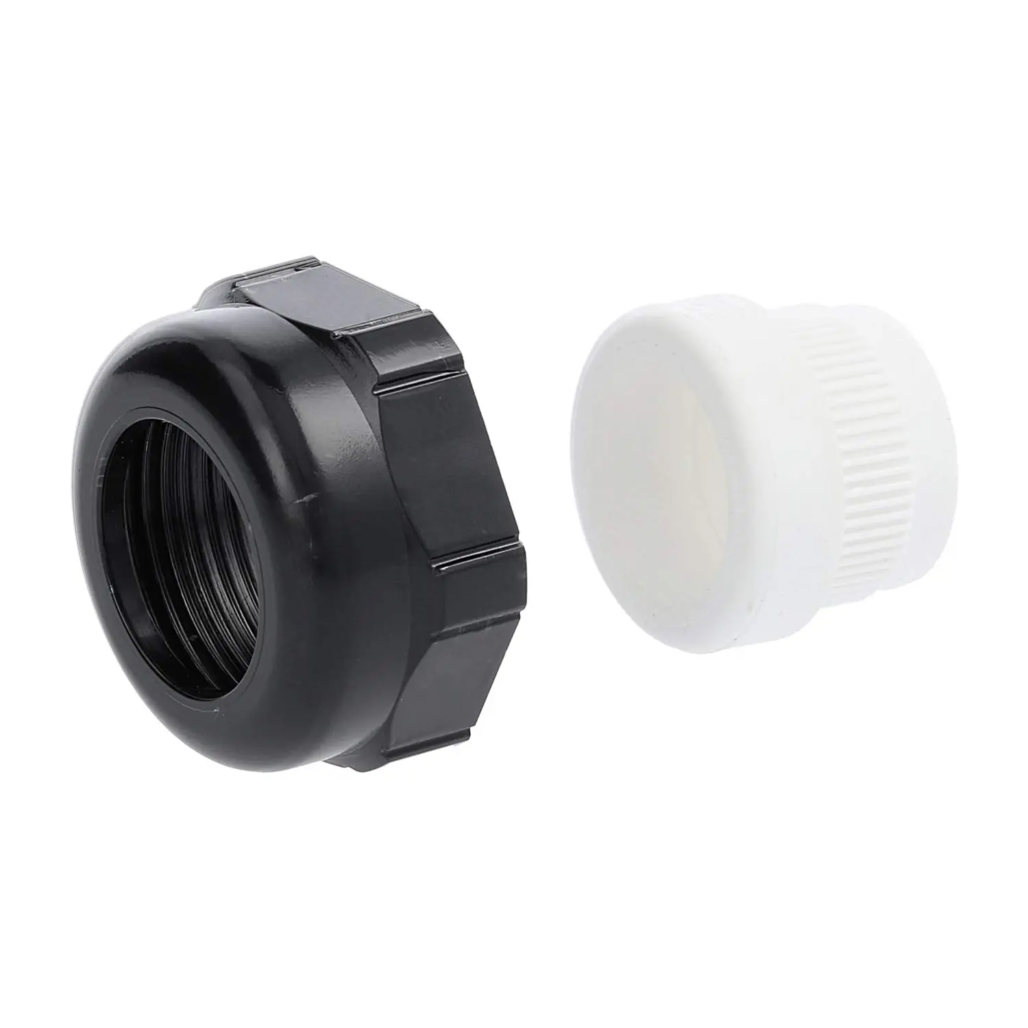 Produktfoto 1 von 09000005058 HARTING Q-Halbverschraubung PG16x1,41 Kunststoff Farbe tiefschwarz RAL 9005