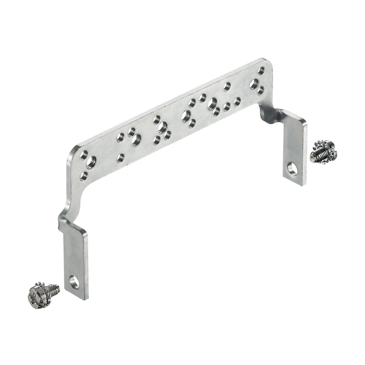 Produktfoto 1 von 09000005280 HARTING Schirmbügel für Anbau- und Tüllengehäuse hohe Bauform Baugröße 24B passend für Han-E, Han-EE, Han-DD, Han-Snap Werkstoff Stahl