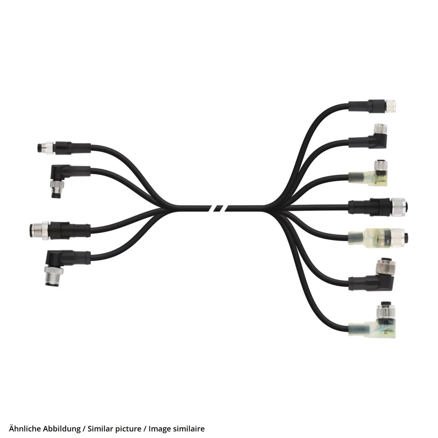 Produktfoto 1 von 22260070 LAPP AB-C5-M12MS-2,0PUR-M12FA-3L