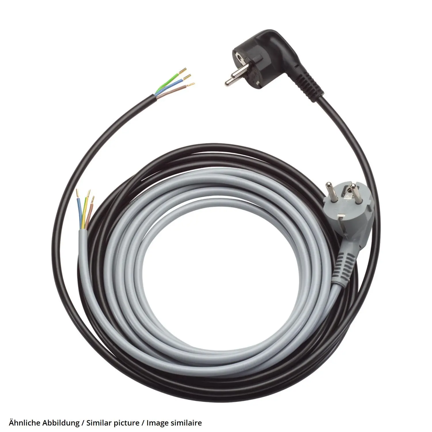 Produktfoto 1 von ÖLFLEX DÜBEL H05VV-F 3G1,5/3500BK