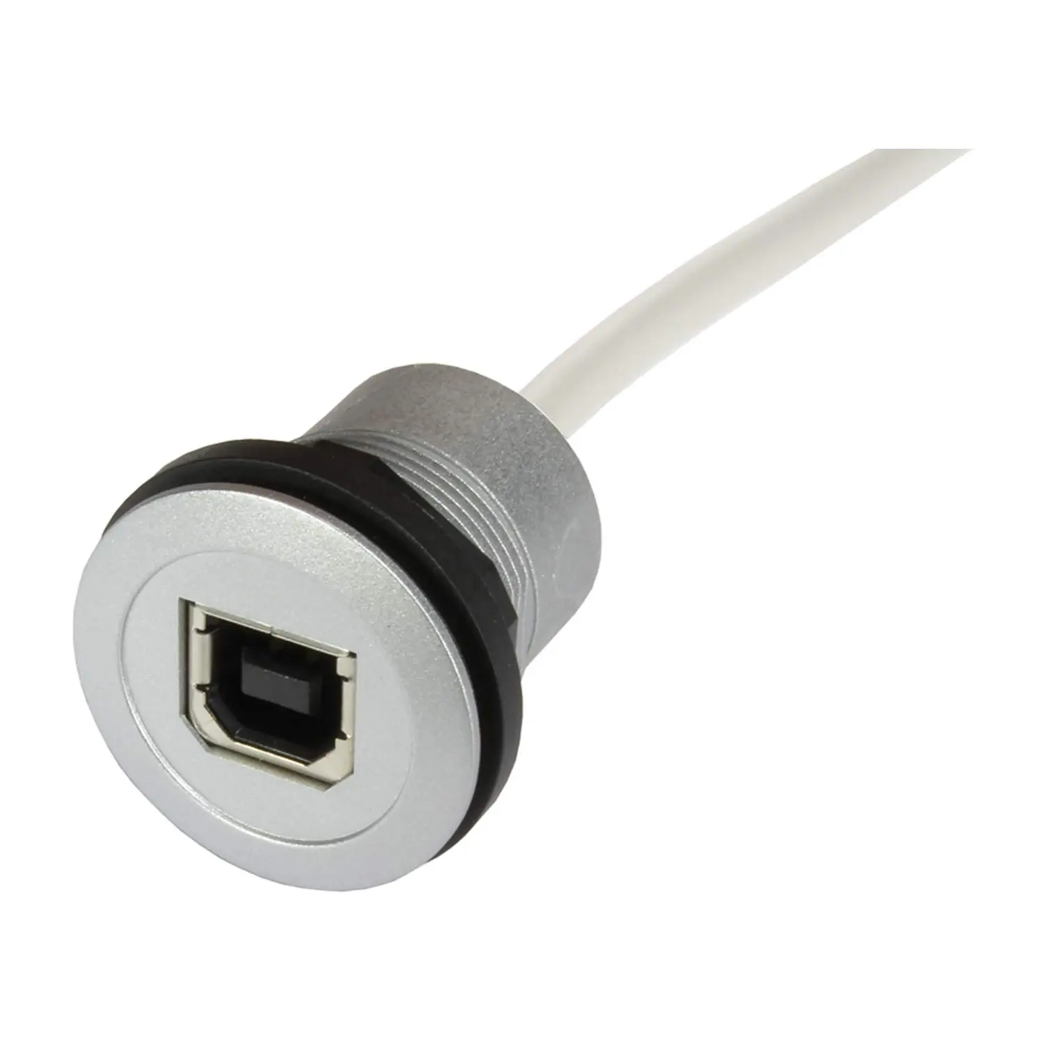 Produktfoto 1 von 09454521915 HARTING Serviceschnittstellen, USB 2.0, Kabellänge: 5 m, Art der Verbindung: Typ B Buchse - Typ B Steckverbinder