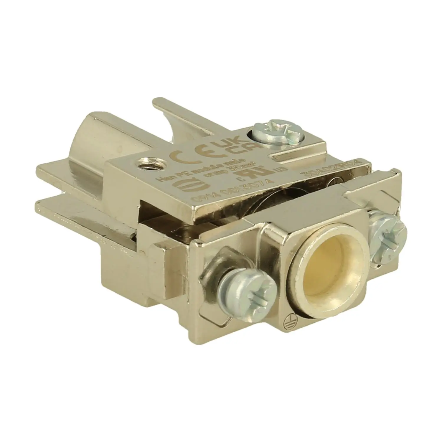 Produktfoto 1 von 09140013074 Harting Han PE-Modul Stifteinsatz (M) Crimpanschluss, 1-polig