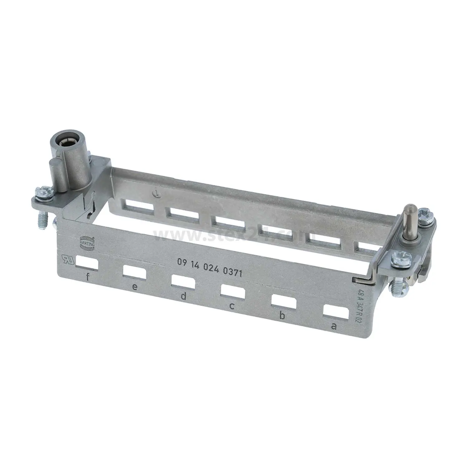 Produktfoto 1 von 09140240371 HARTING Han Gelenkrahmen plus (F), Baugröße 24B Buchse, für 6 Module Querschnitt PE 1mm² - 2,5mm² / 4mm² - 10mm² Temperaturbereich -40°C bis 125°C