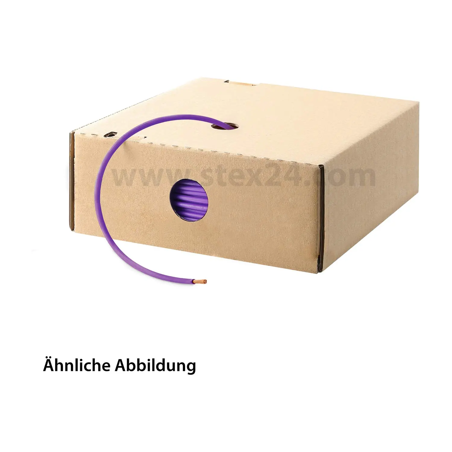 Produktfoto 1 von 52879 HELU KABEL H05Z-K 90°C 1X0,5mm² VT (violett) Einzelader halogenfrei violett AD 2,6mm VPE 100,0 Meter Nennspannung Uo/U 300V/500V