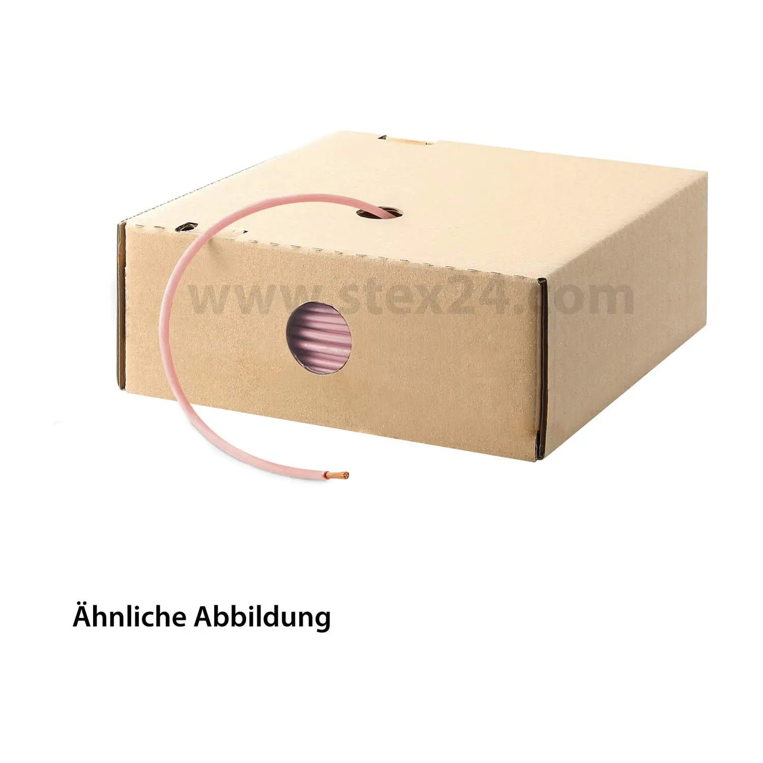 Produktfoto 1 von 29122 HELU KABEL H05V-K 1X1mm² PK (rosa) Einzelader PVC rosa AD 2,8mm VPE 100,0 Meter Nennspannung Uo/U 300V/500V