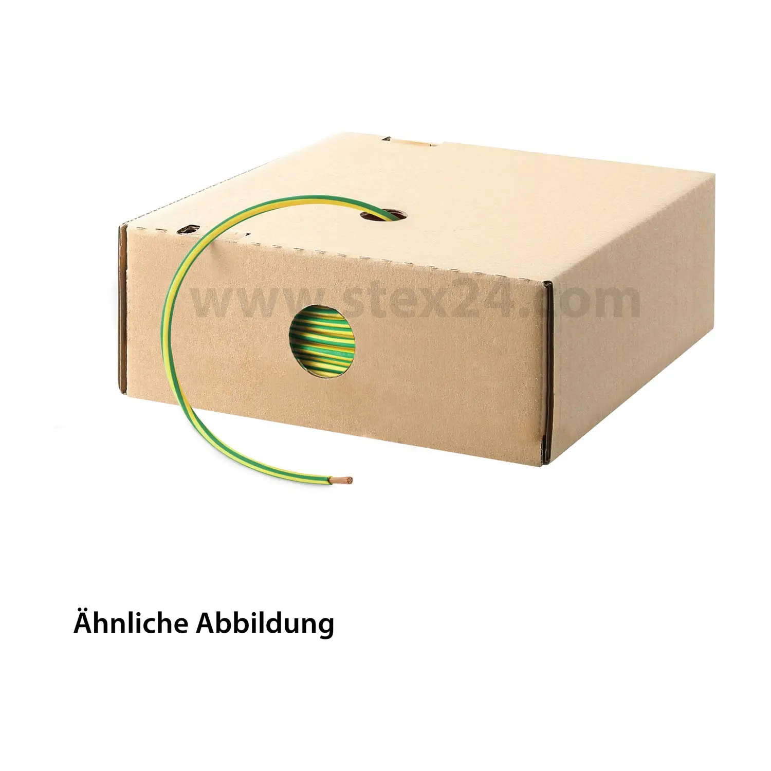 Produktfoto 1 von 29146 HELU KABEL H07V-K 1X2,5mm² GNYE (grün/gelb) Einzelader PVC grün/gelb AD 4,1mm VPE 100,0 Meter Nennspannung Uo/U 450V/750V